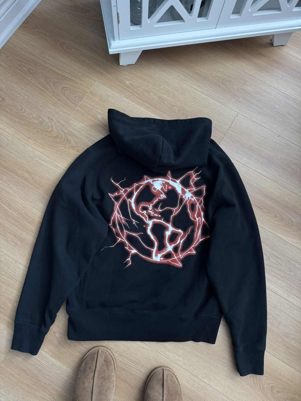 Revenge Revenge red lightning hoodie Size US L / EU 52-54 / 3 - 2 Thumbnail