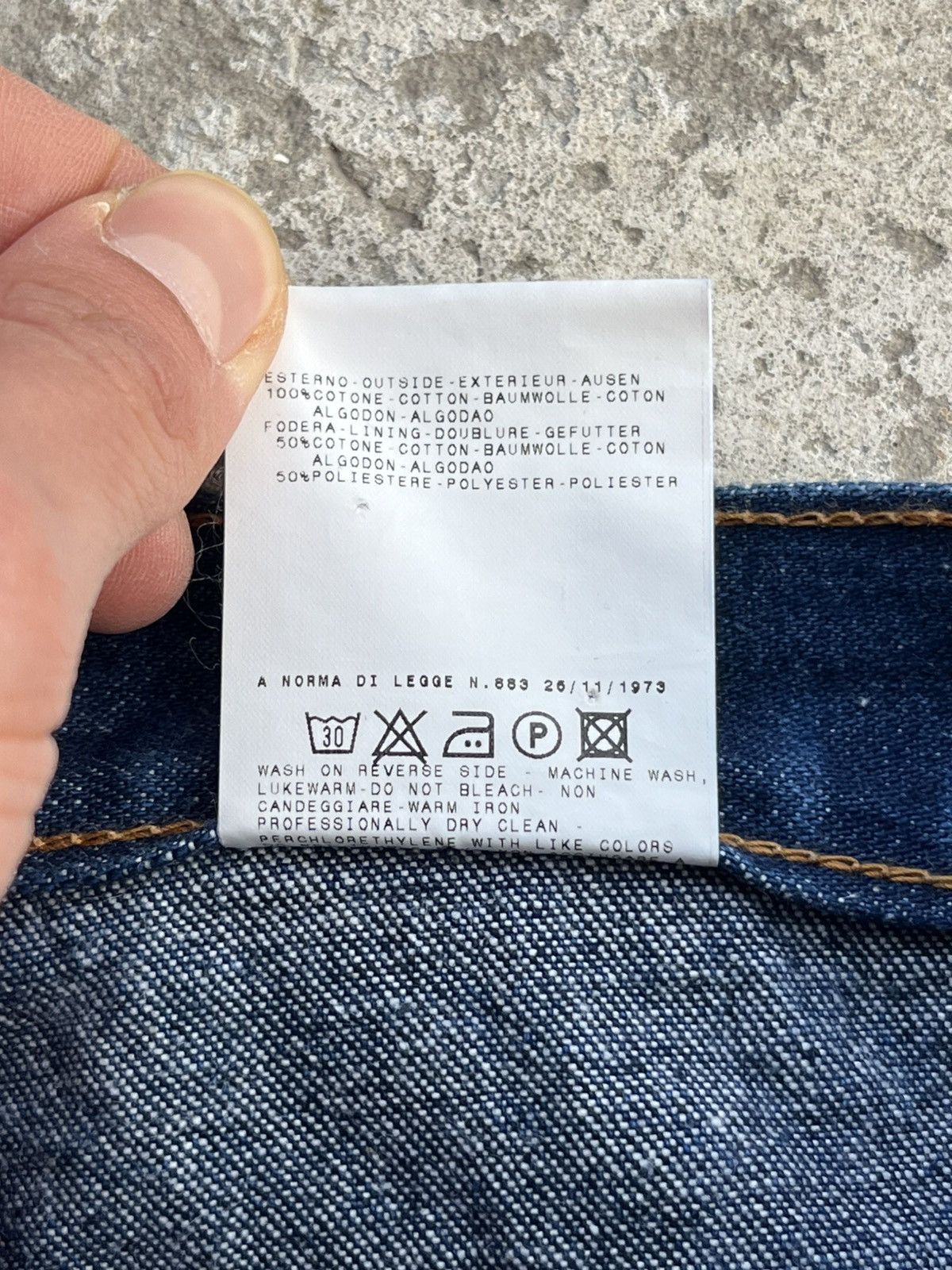 Dolce & Gabbana × Japanese Brand D&G Vintage Dolce & Gabbana Distressed Denim Straight Jeans Size US 32 / EU 48 - 13 Thumbnail