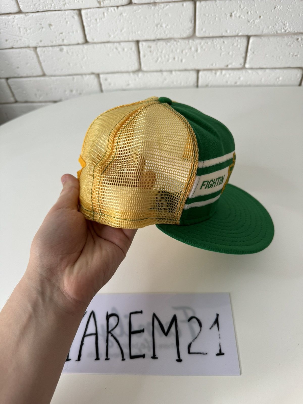 Vintage Notre Dame Fighting Irish Wrap cap hat Size ONE SIZE - 3 Thumbnail