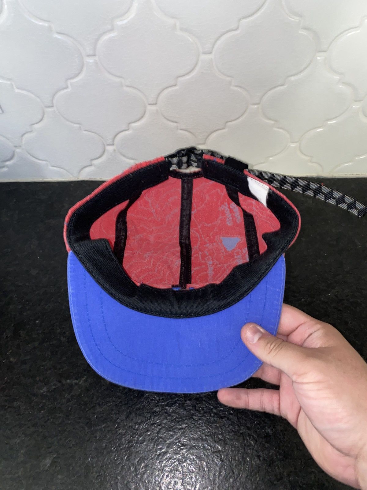 L.L. Bean Vintage 90s LL Bean hiking AOP strapback Size ONE SIZE - 3 Thumbnail