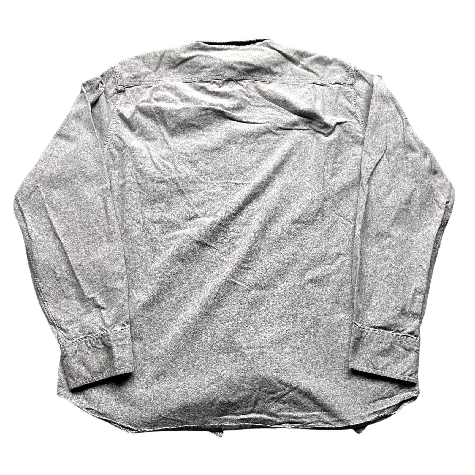 J.Crew J Crew Button Down Long Sleeve Gray Casual Shirt Mens Large Size US L / EU 52-54 / 3 - 2 Thumbnail