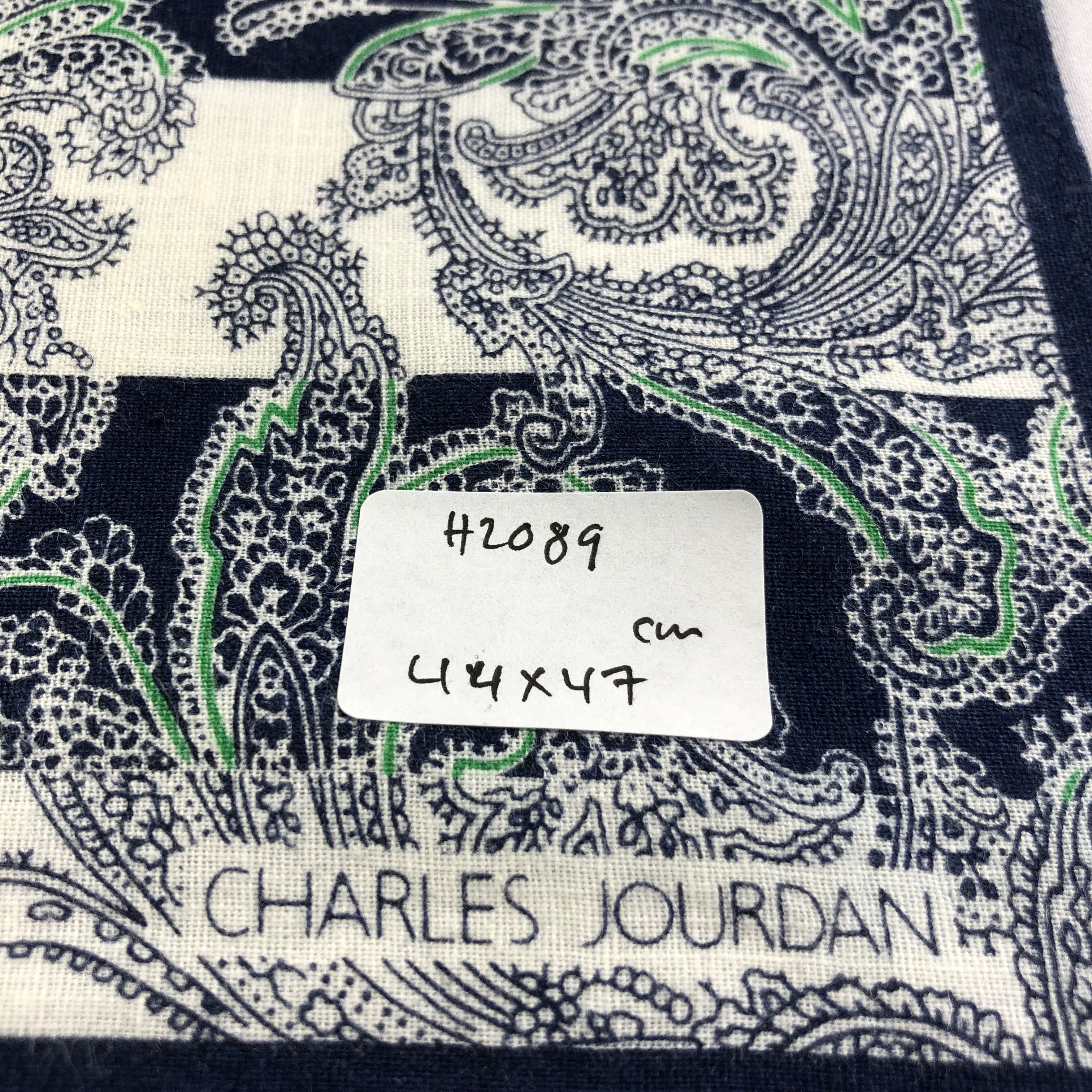 Charles Jourdan × Vintage Charles Jourdan Handkerchief Neckerchief Bandana H2089 Size ONE SIZE - 5 Thumbnail