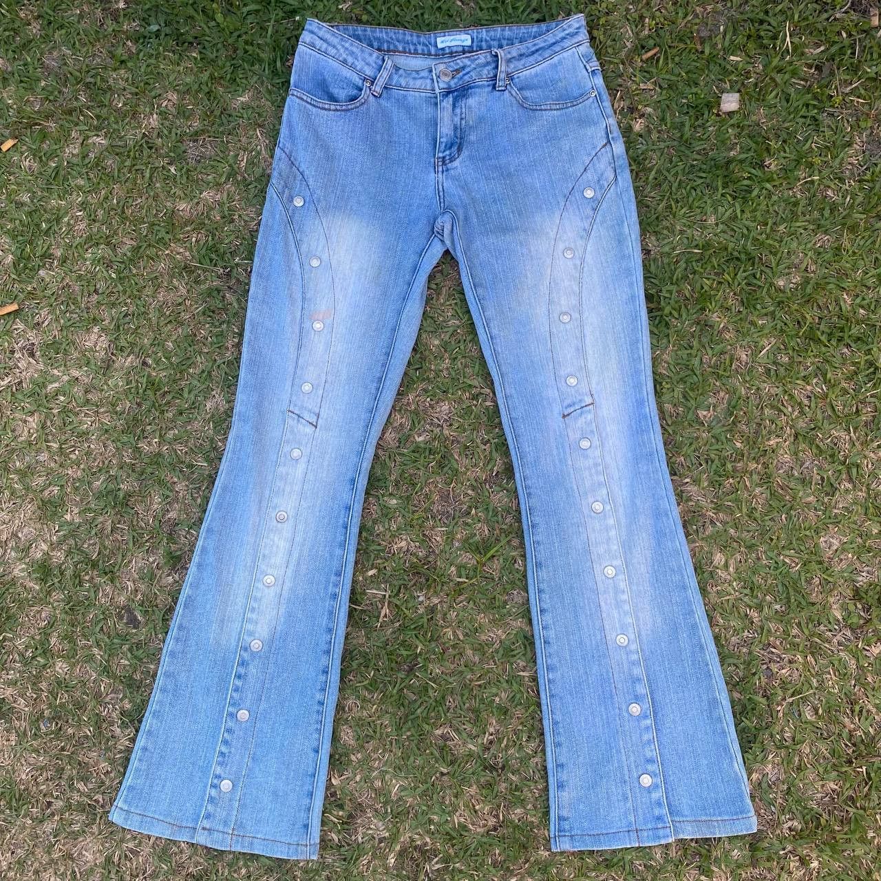 If Six Was Nine × Japanese Brand × Le Grande Bleu (L.G.B.) Ultra Flared Pusher Pants Jeans LGB If Six Was Nine Size US 28 / EU 44 - 2 Thumbnail
