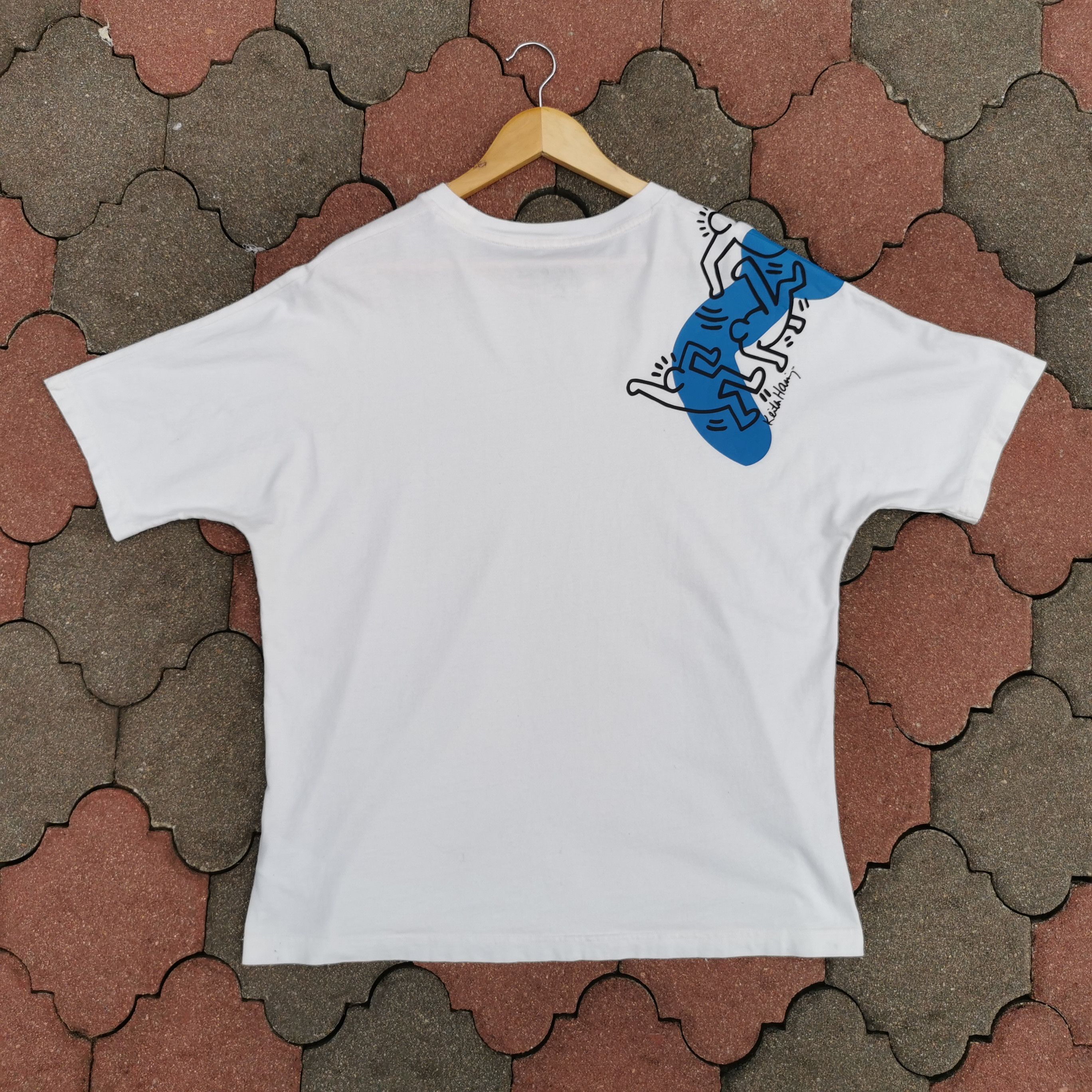 Adidas × Keith Haring Adidas Neo x Keith Haring Art T-shirt Size US L / EU 52-54 / 3 - 4 Thumbnail