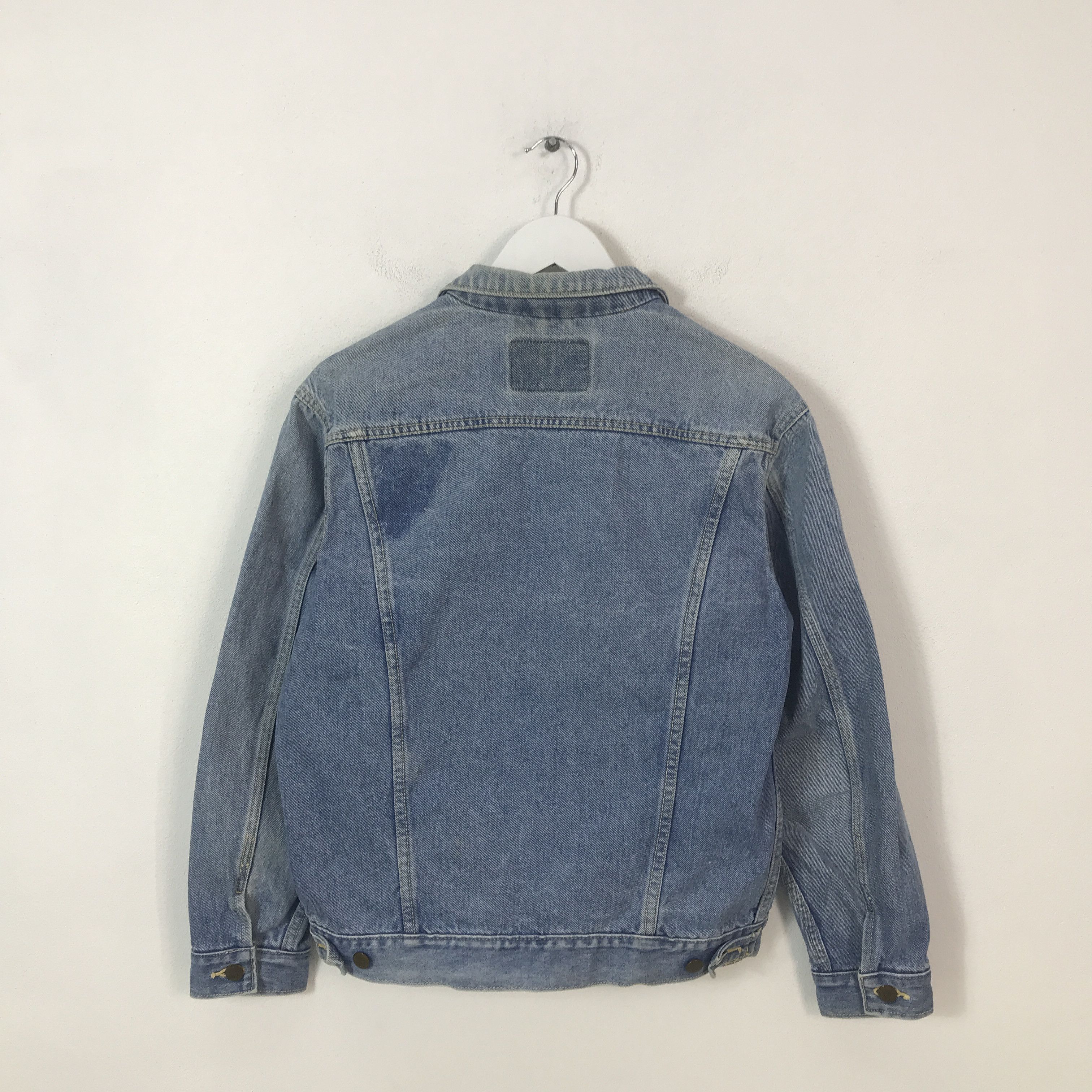 Japanese Brand vintage Blue Way Tracker denim jacket K63B11 Size US M / EU 48-50 / 2 - 3 Thumbnail
