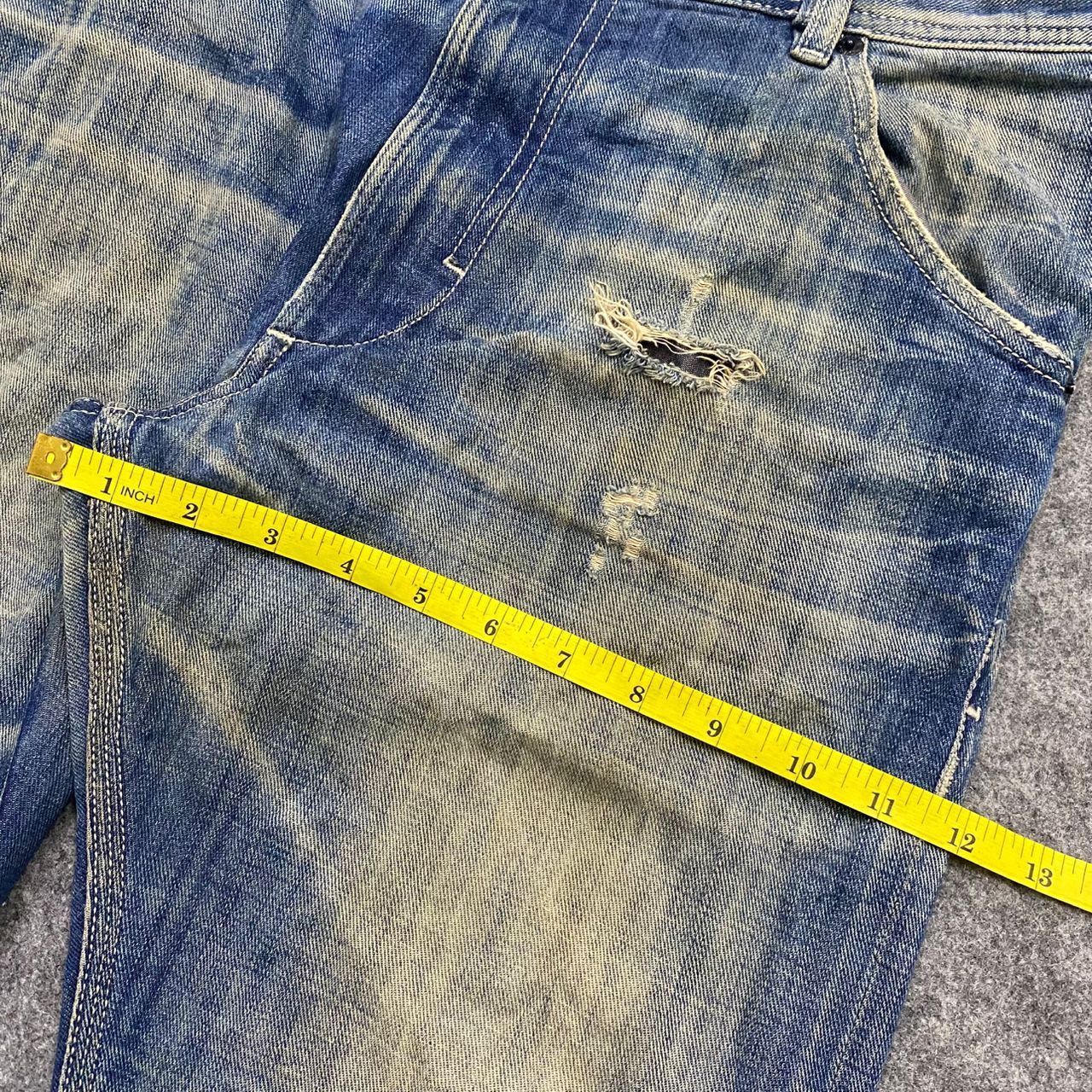 Diesel 💥Best Offer💥Vintage Diesel Industry Distressed Denim Size US 34 / EU 50 - 8 Thumbnail