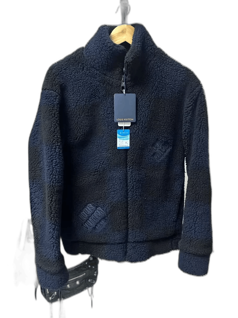 Louis Vuitton Louis Vuitton Blue Black Teddy Jacket XS-yf Size US XS / EU 42 / 0 - 1 Thumbnail