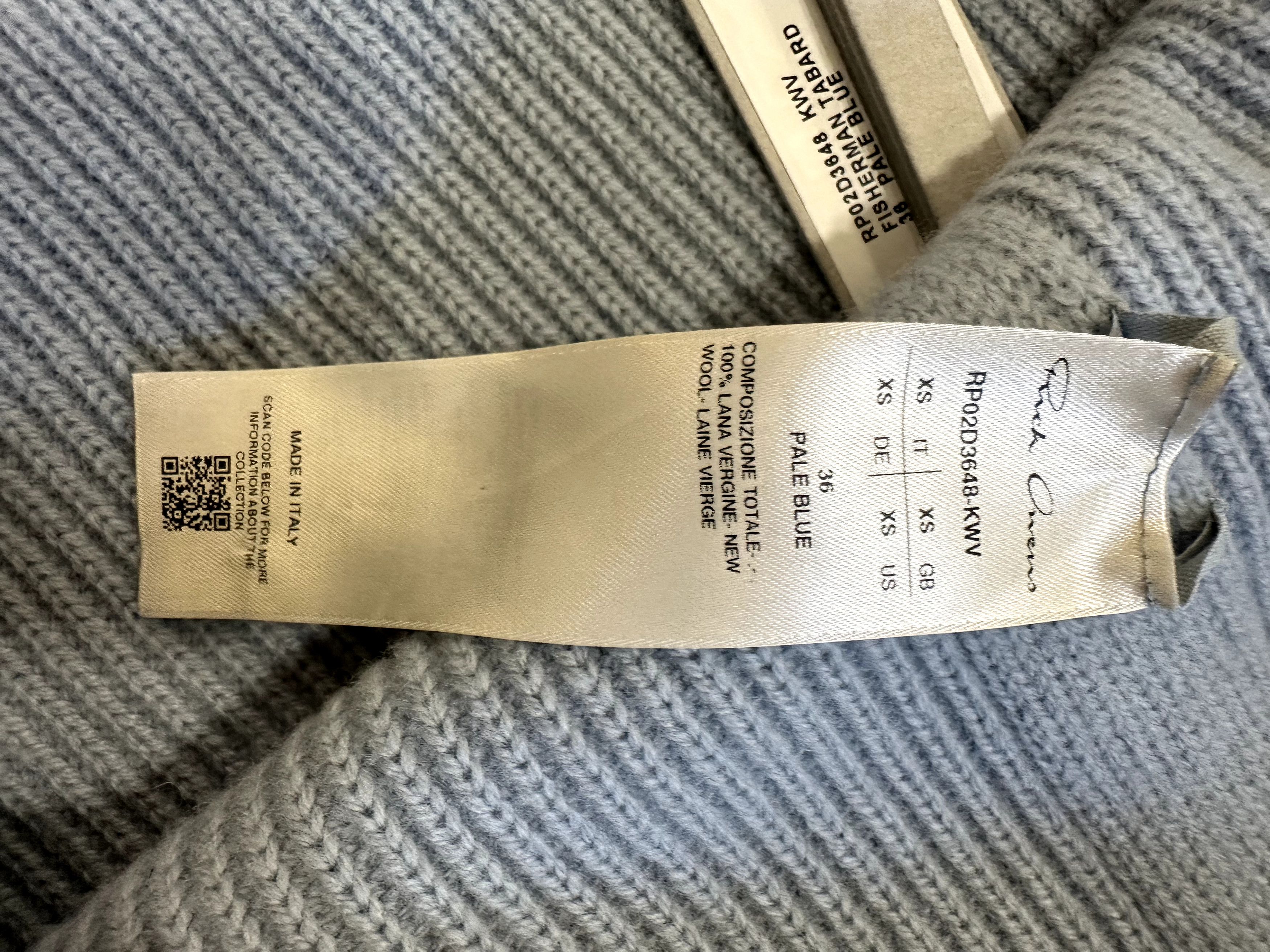 Rick Owens Rick Owens Fisherman Knit Sweater Size XS / US 0-2 / IT 36-38 - 5 Thumbnail