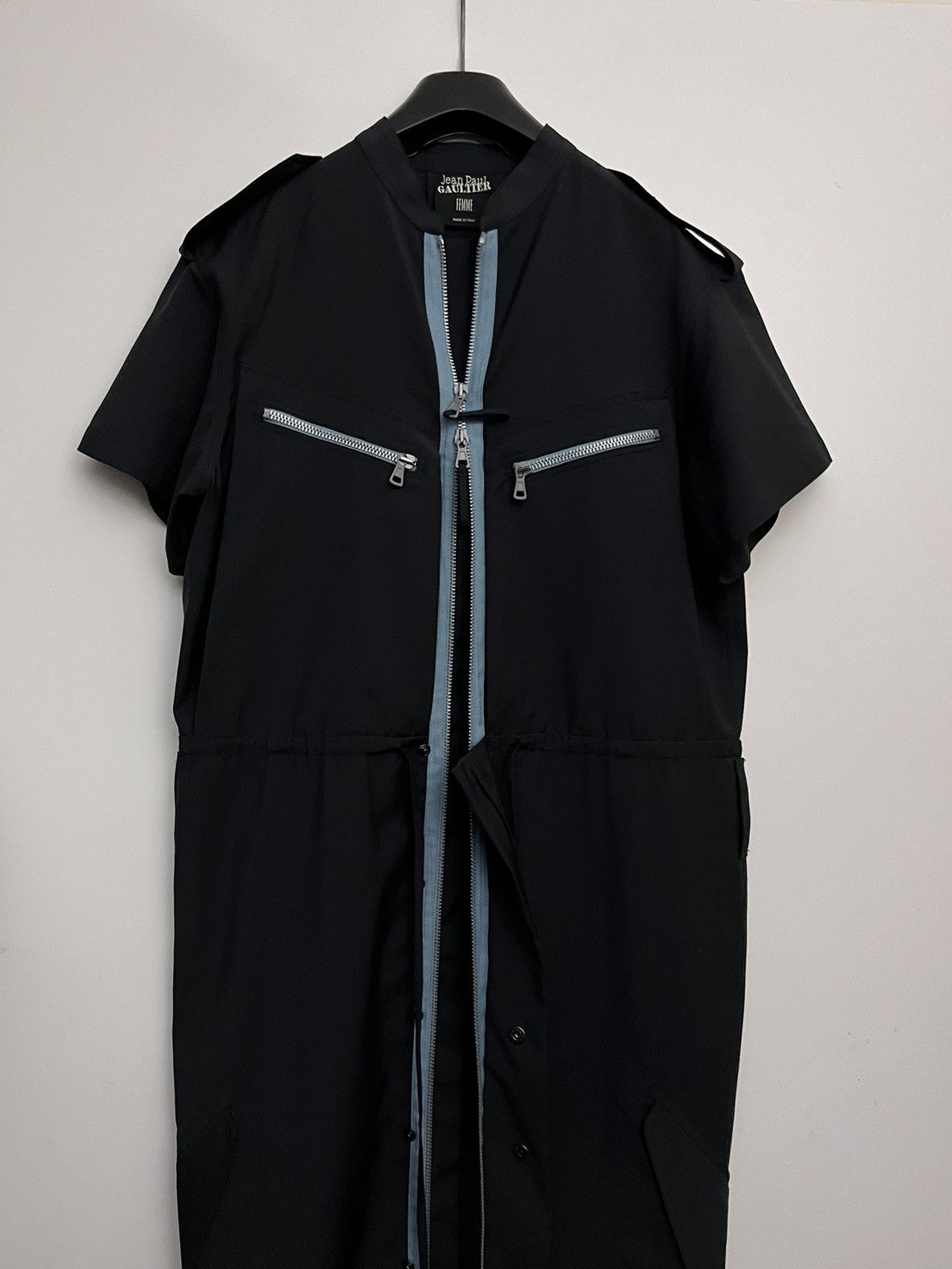 Cravate Jean Paul Gaultier Léopard Tissu Poli Soie - Style Avant-garde - Occasion