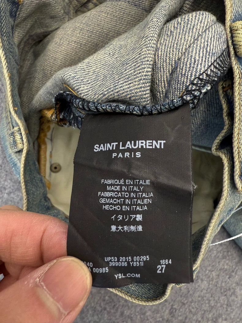 Saint Laurent Paris Saint Laurent ParisSolid Knife Jeans Size US 27 - 7 Thumbnail