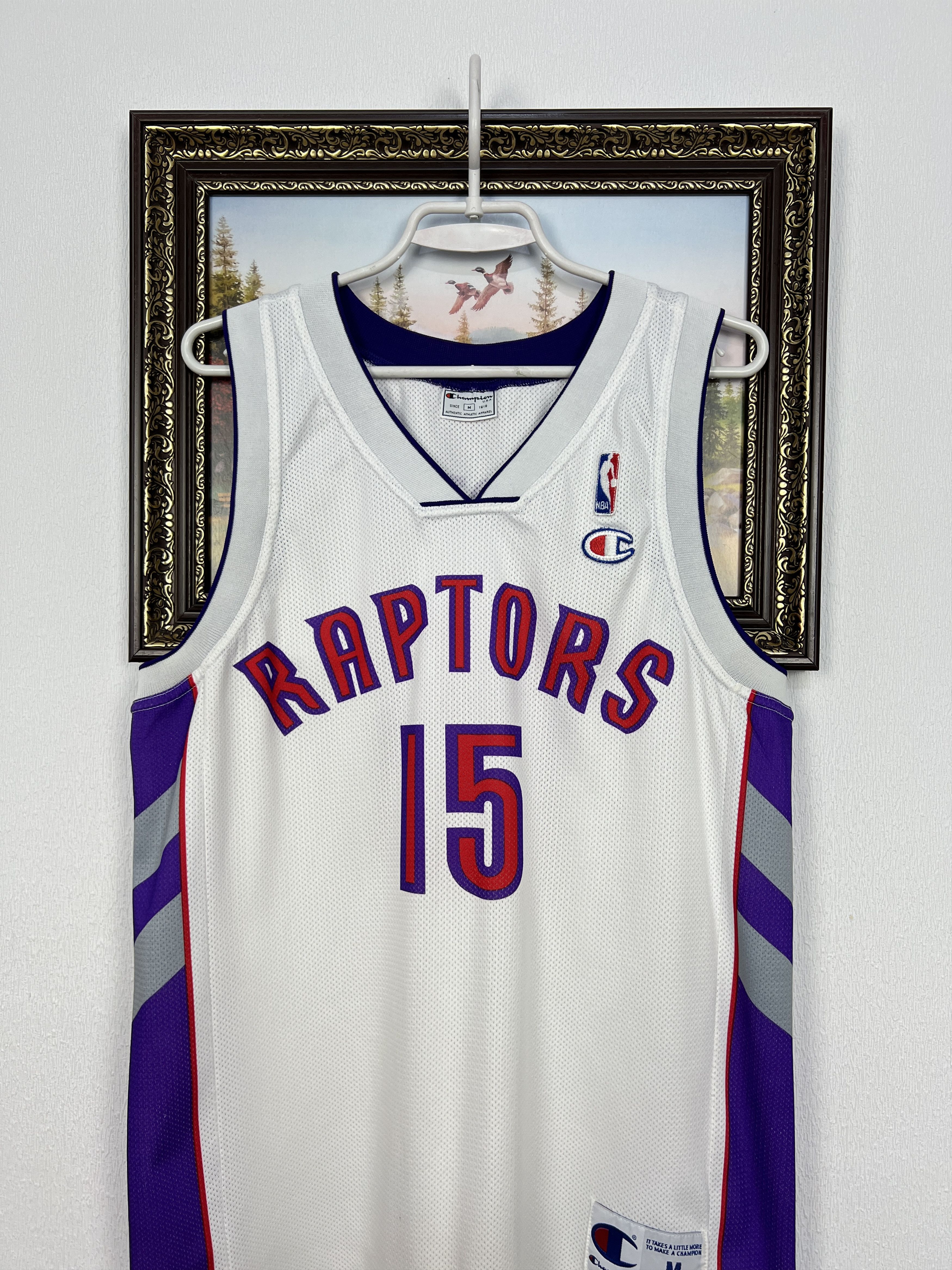 Champion Vintage 90's Champion Toronto Raptors Carter NBA Jersey Size US M / EU 48-50 / 2 - 2 Thumbnail