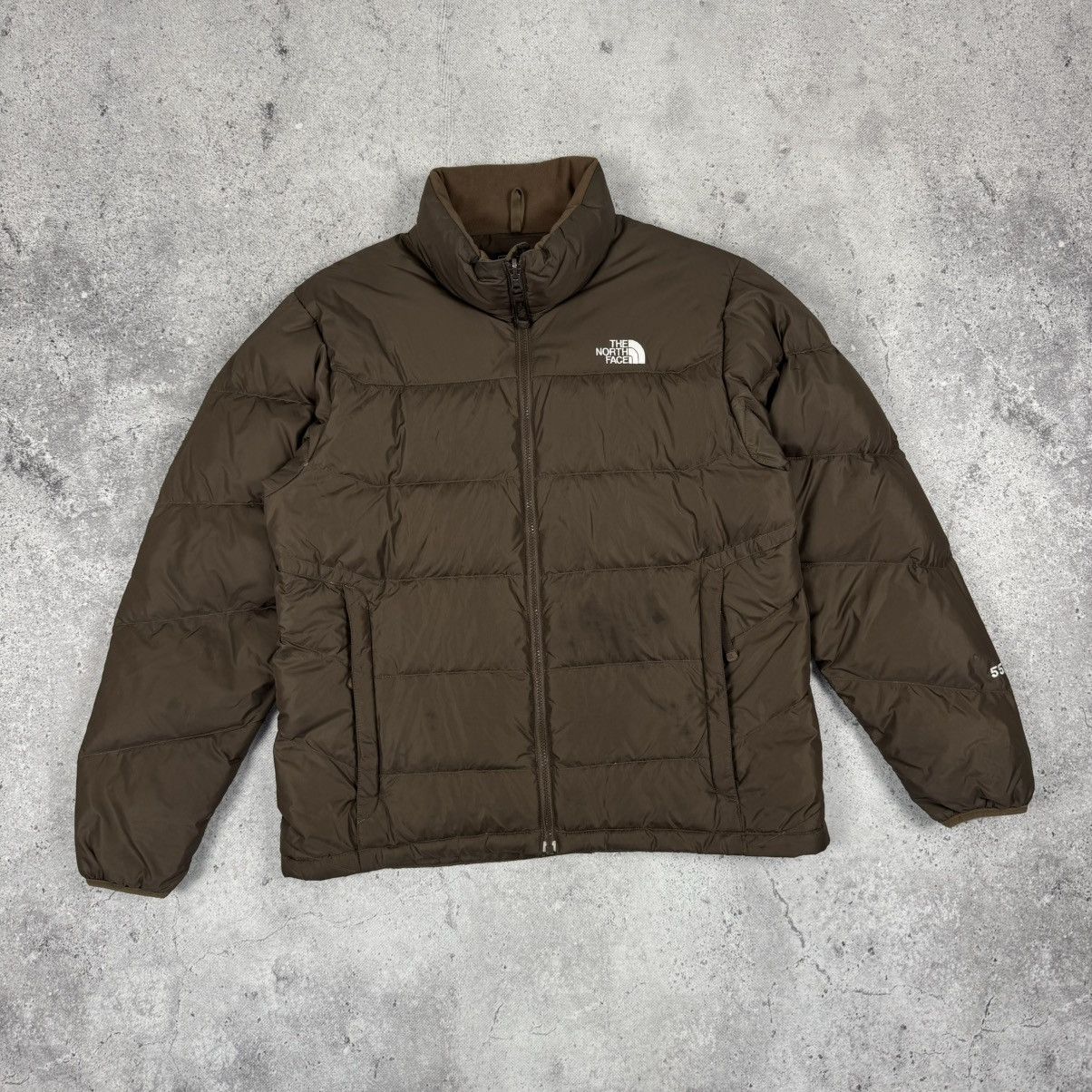 The North Face The North Face Brown Puffer Down Jacket Nuptse 550 Size US M / EU 48-50 / 2 - 3 Thumbnail