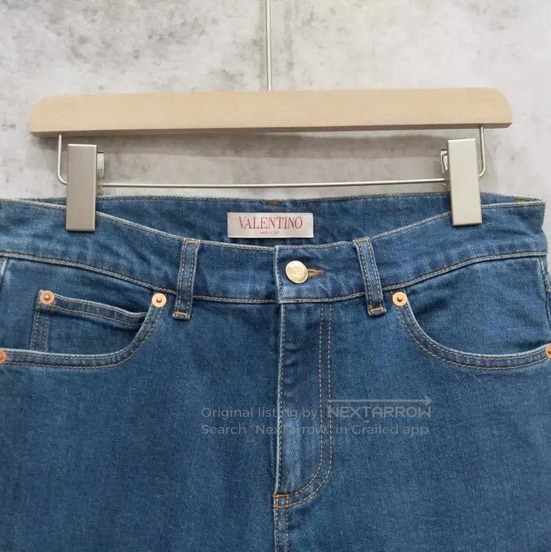 Other Valentino Denim Pants in Deep Blue for Women . Size 28" / US 6 / IT 42 - 3 Thumbnail