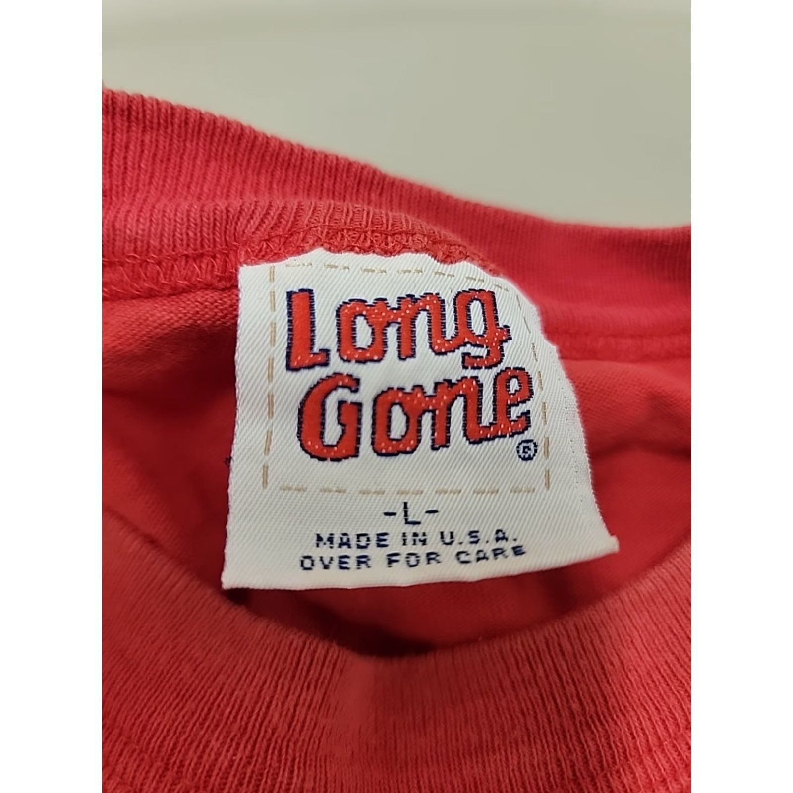 Vintage Vintage Long Gone San Francisco 49ers 1989 Graphic Tee Mens L Red Football 49ers Graphic Tee Mens L Size US L / EU 52-54 / 3 - 6 Thumbnail