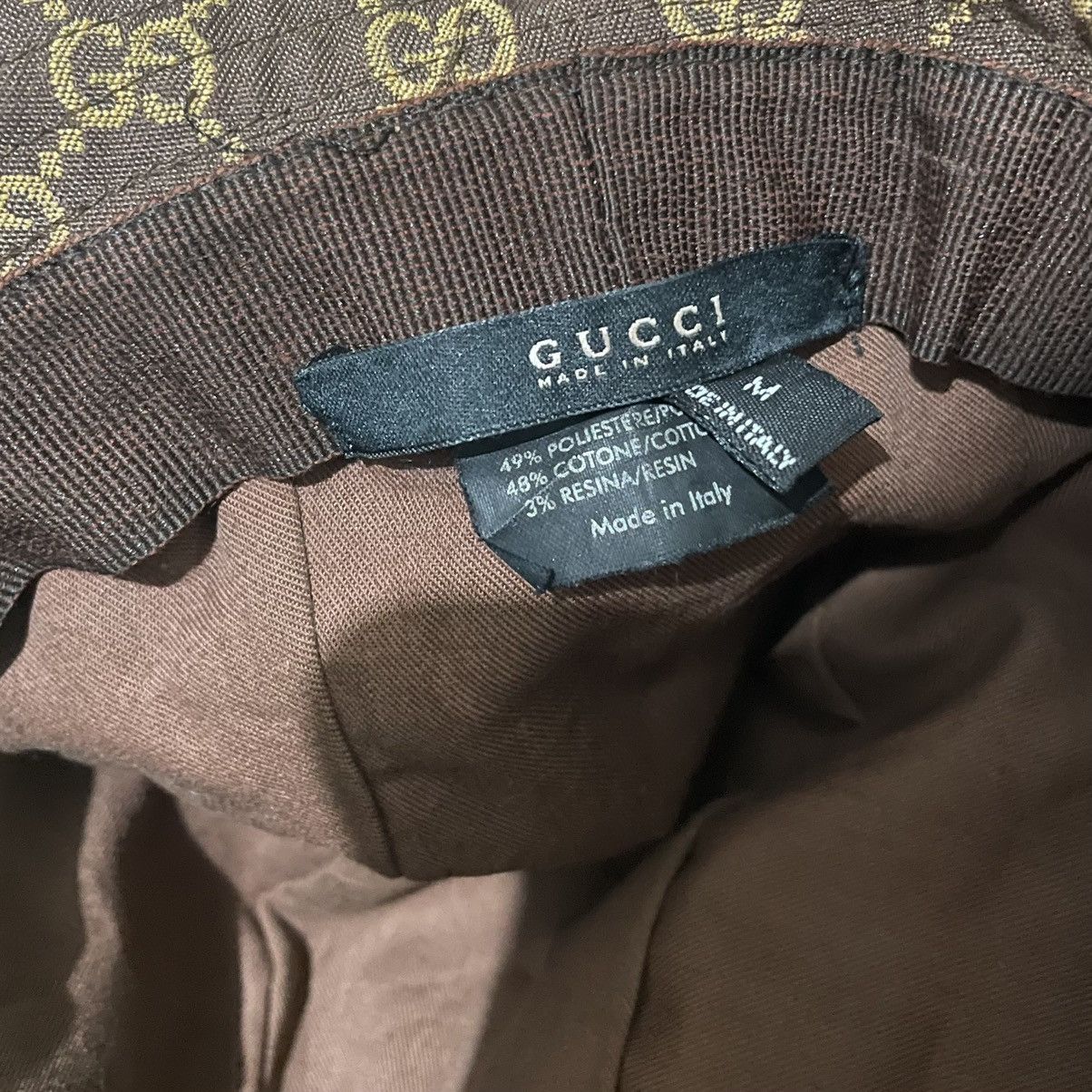 Gucci Gucci Monogram Old Money Bucket Hat Size ONE SIZE - 5 Thumbnail