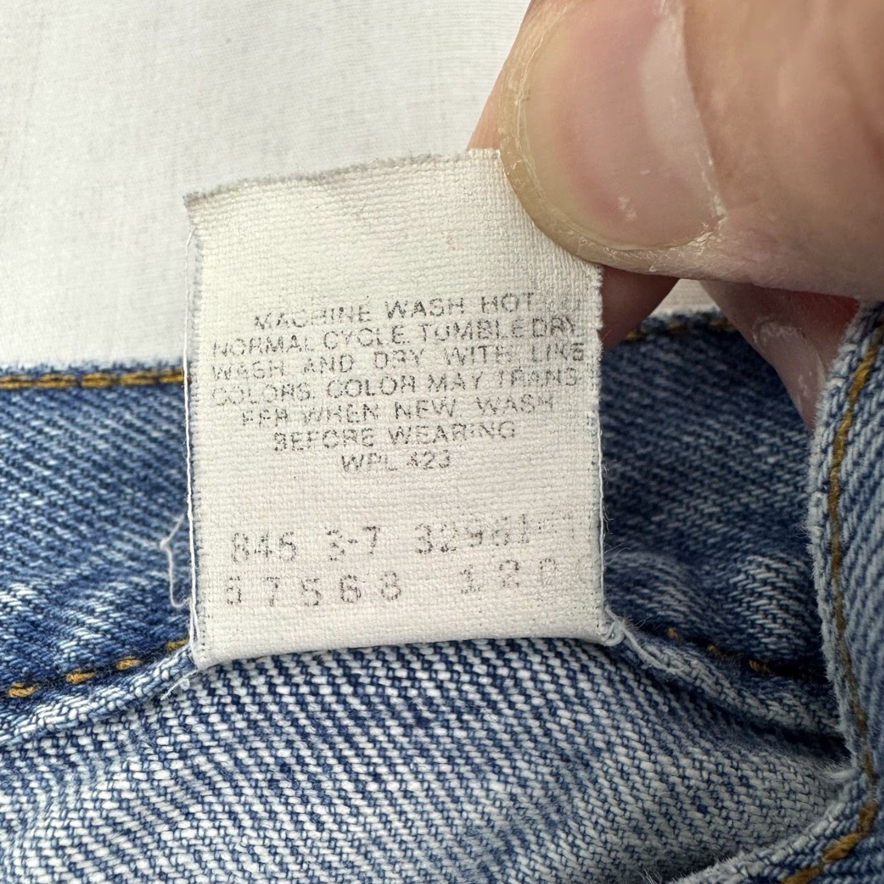 Levi's VINTAGE Levi's Jeans 568 Womens 11 High Waisted Mom 1980s 90s Made In USA Blue 90s Levis 568 Womens Jeans Size 32" / US 10 / IT 46 - 6 Thumbnail