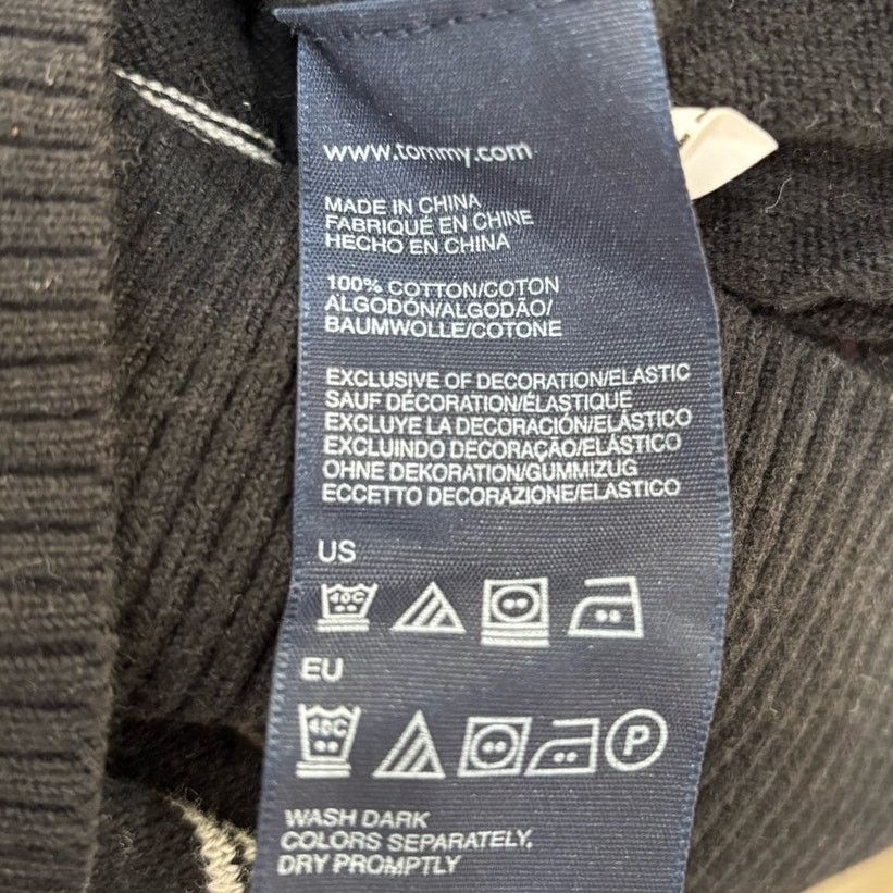 Tommy Hilfiger Tommy Hilfiger Sweater Black Size Large Size US L / EU 52-54 / 3 - 4 Thumbnail