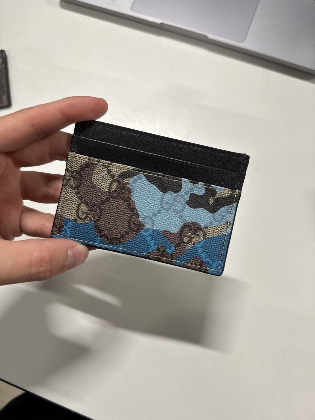 Gucci Gucci GG Camo Card Holder NEW 350$ Size ONE SIZE - 1 Thumbnail