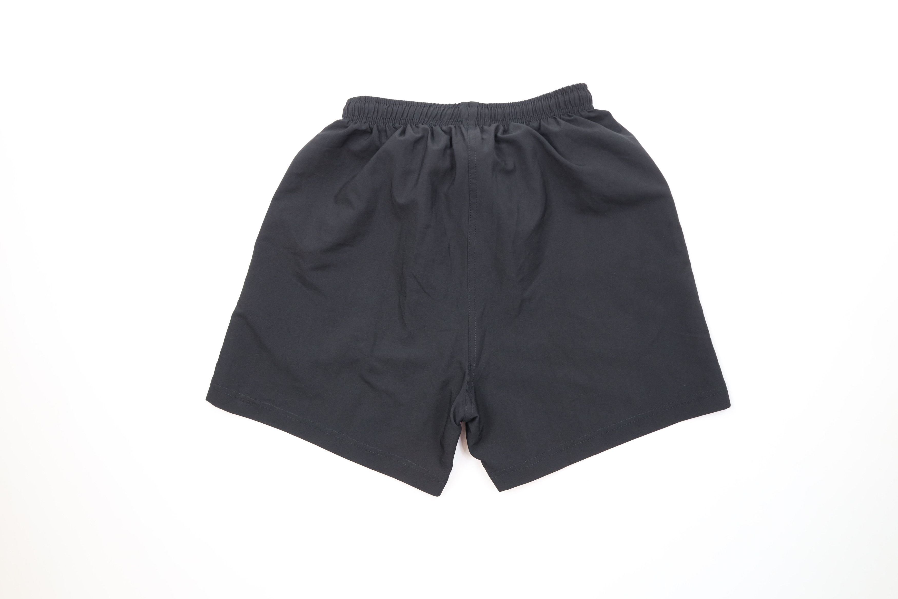 Guess Vintage 90s Guess Sport Jogging Soccer Shorts Black USA Size 24" / US 00 / IT 34 - 8 Thumbnail