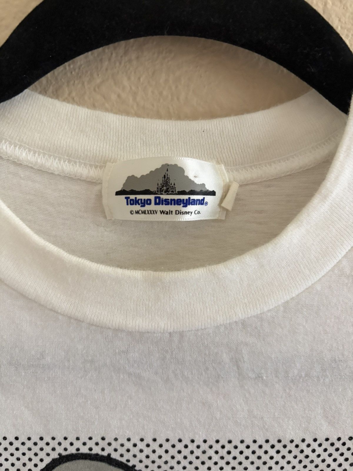 Vintage True Vintage 1985 Tokyo Disneyland Donald Duck Portrait Tee Size US M / EU 48-50 / 2 - 3 Thumbnail