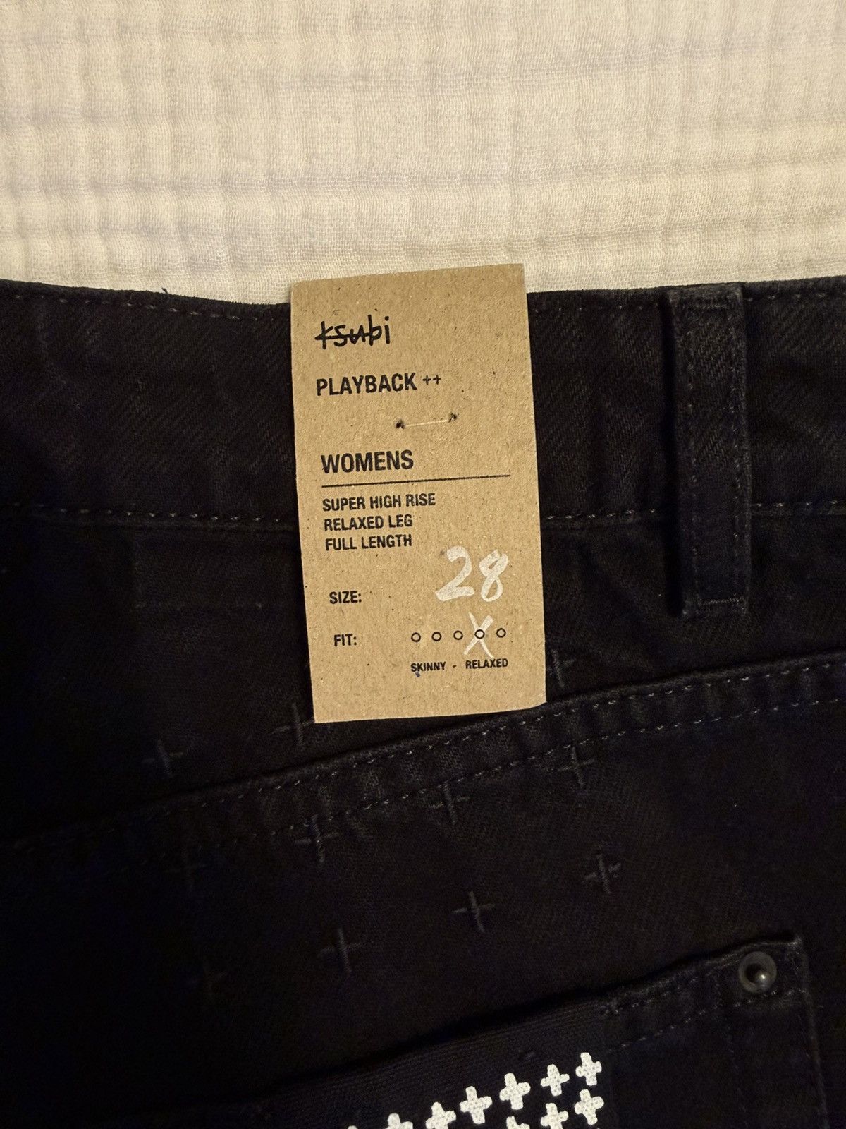 Ksubi Ksubi Playback Stealth Jeans Size 28" / US 6 / IT 42 - 2 Thumbnail