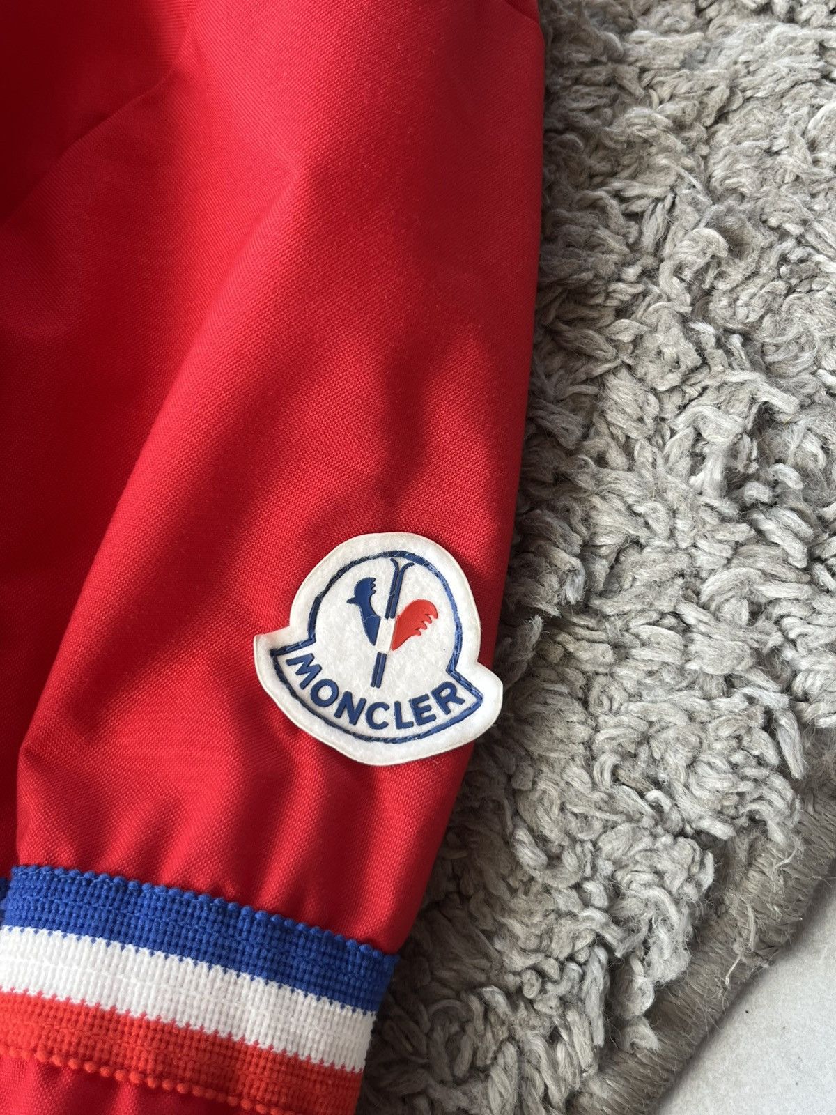 Moncler Grenoble Vintage Luxury Denim Jacket Moncler Grenoble Size US L / EU 52-54 / 3 - 3 Thumbnail
