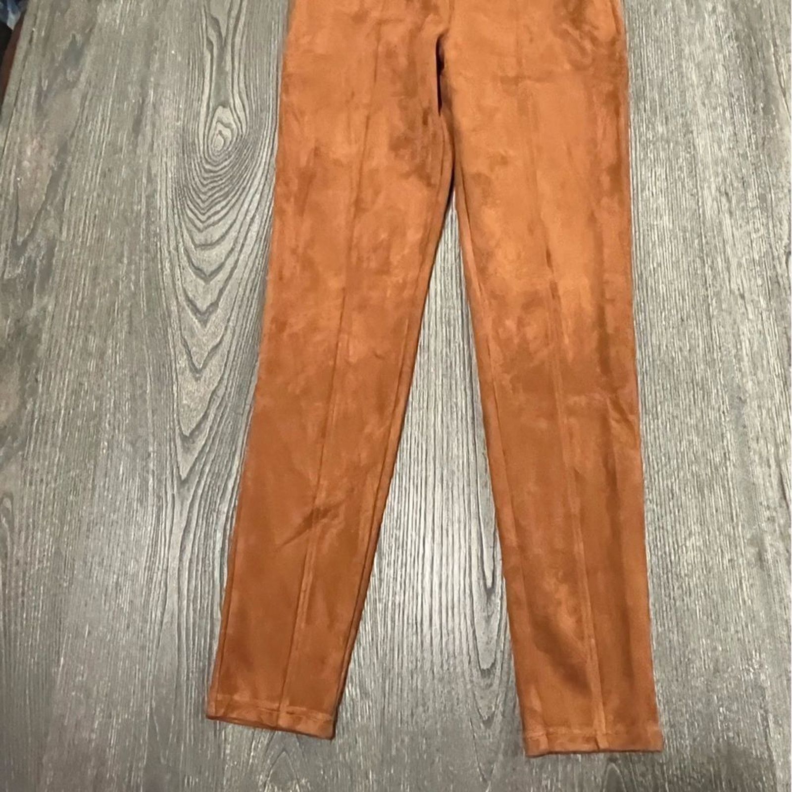 Vera Wang Simply Vera Vera Wang Legging Pants High Rise Pleat Lines S Size 24" / US 00 / IT 34 - 2 Thumbnail
