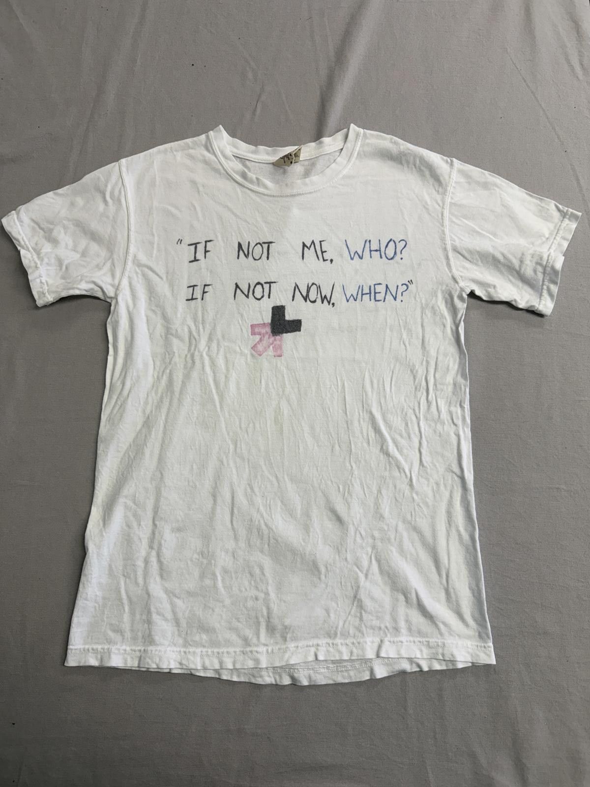 Comfort Colors DIY Emma Watson Speech T-shirt If Not Me Who If Not Now When Size US S / EU 44-46 / 1 - 2 Thumbnail