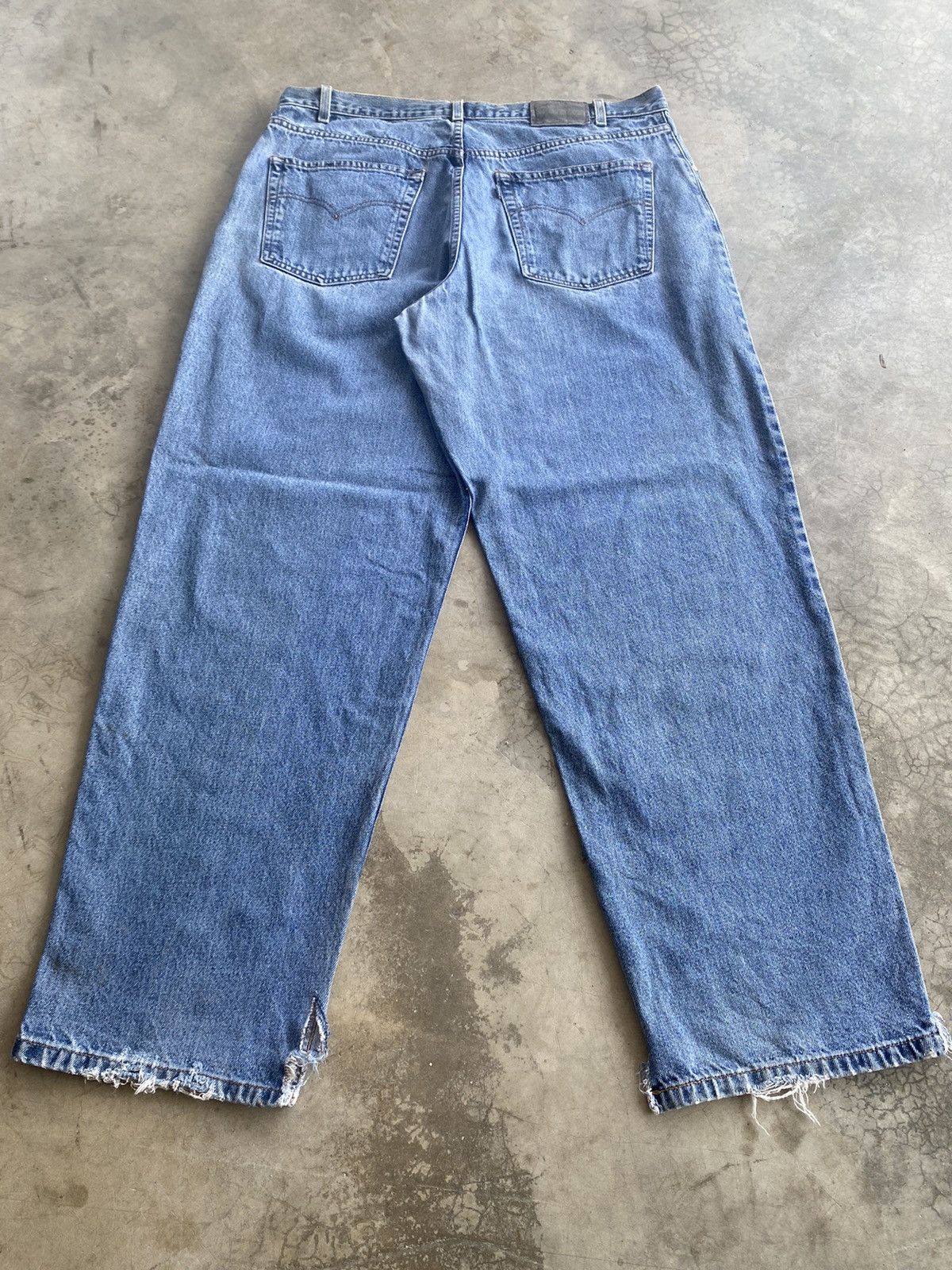 Levi's × Vintage Silver Tab Baggy Jeans Levis Vintage Denim Size US 38 / EU 54 - 1 Thumbnail