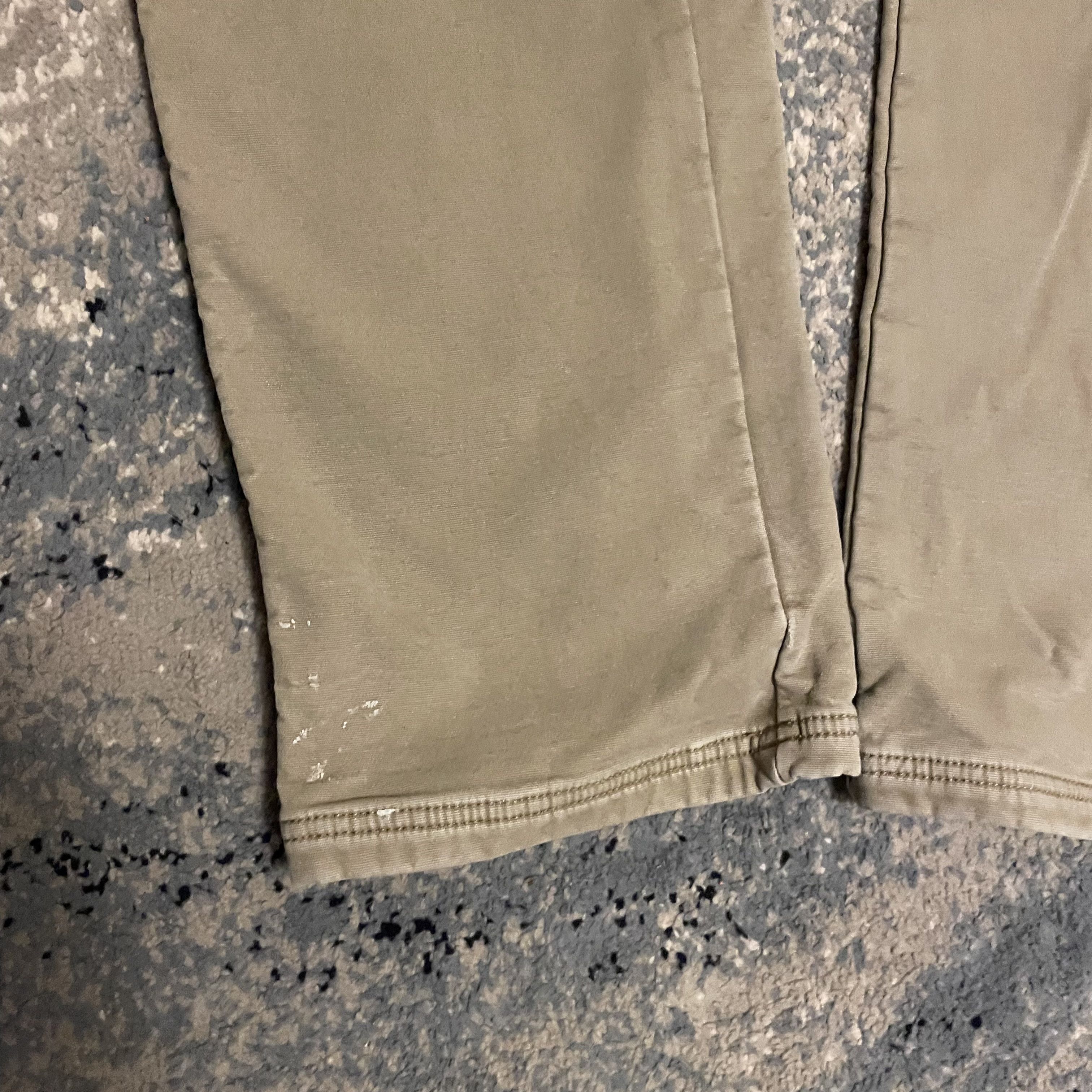 Coleman Distressed Coleman Carpenter Pants 34x32 Sherpa Lined Beige Size US 34 / EU 50 - 5 Thumbnail