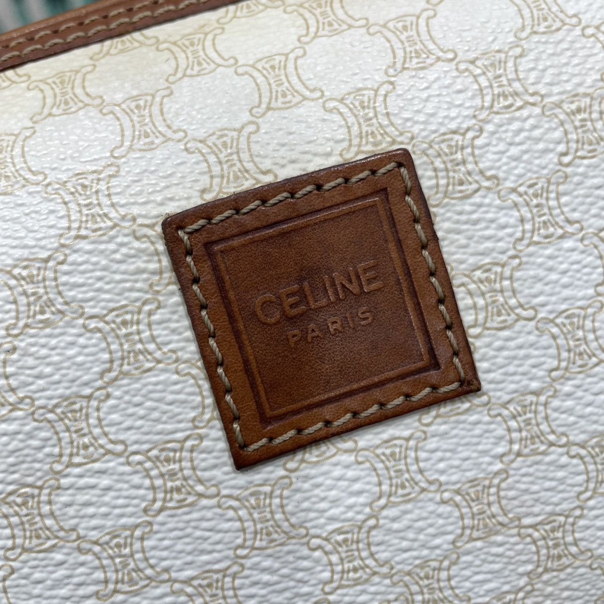 Celine Authentic Vtg. CELINE Macadam Clutch Bag Size ONE SIZE - 3 Thumbnail