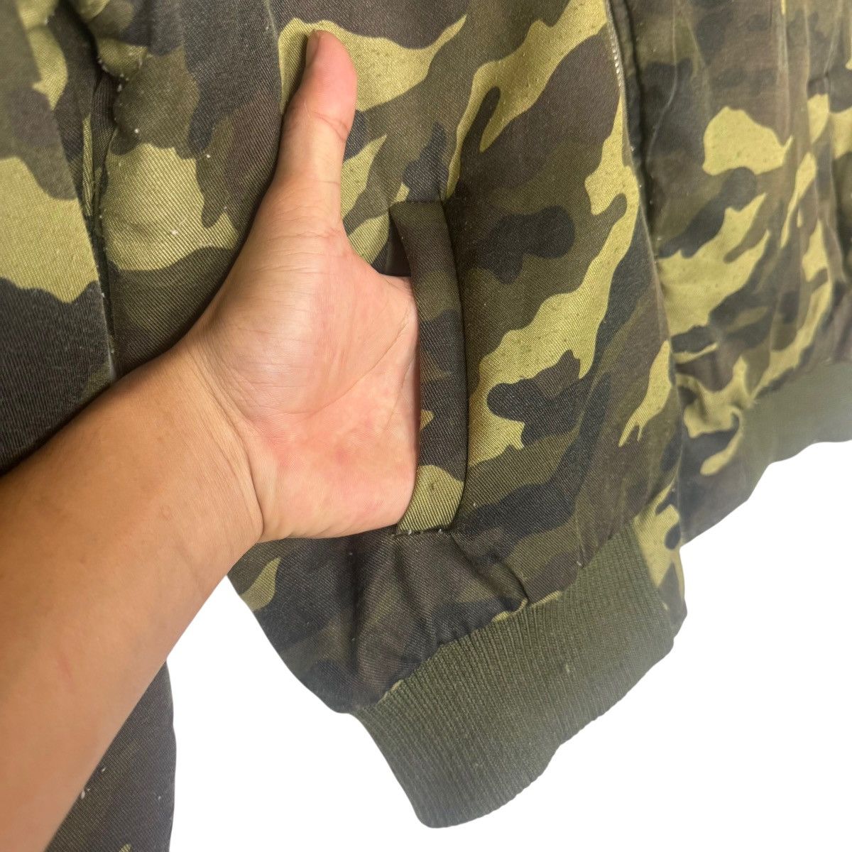 Japanese Brand Jade's Camouflage Bomber Jacket Size US S / EU 44-46 / 1 - 7 Thumbnail