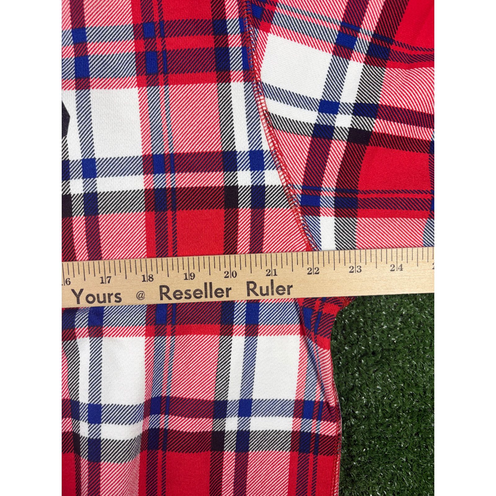 Bape Bape London Plaid Check RLX Crewneck Sweater Size Large Size US L / EU 52-54 / 3 - 4 Thumbnail