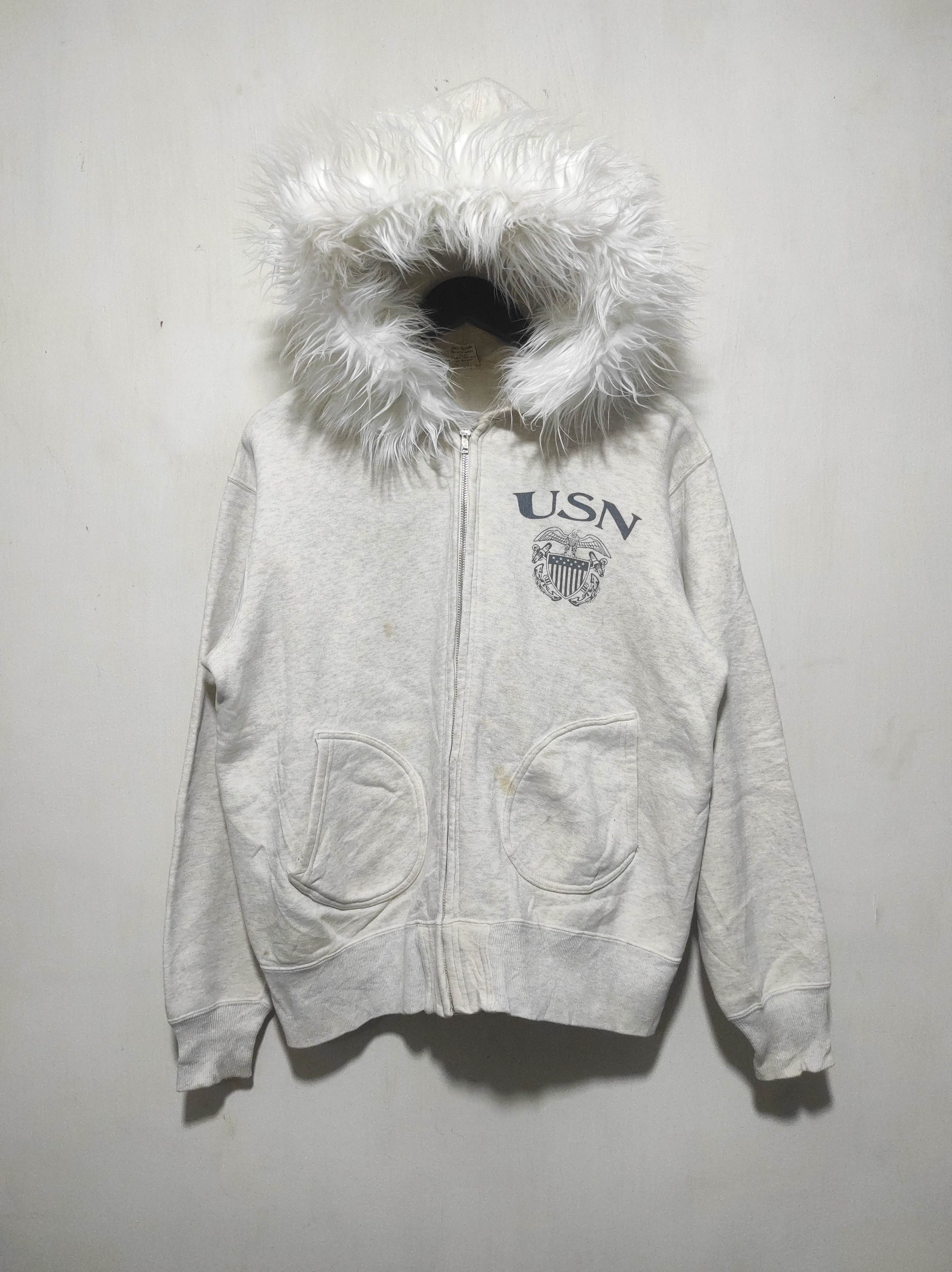 Buzz Rickson's Buzz Rickson Zip Fur Hoodie LGB IfSixWasNine style Size US L / EU 52-54 / 3 - 2 Thumbnail