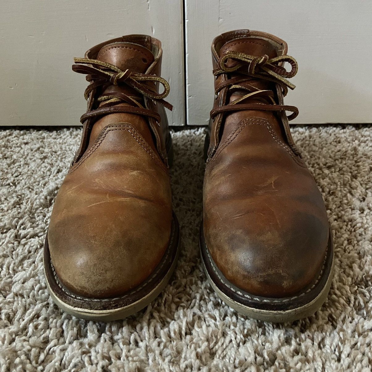 Red Wing Red Wing Style 3140 Heritage Work Chukka Brown Leather Boots Size US 9 / EU 42 - 11 Thumbnail