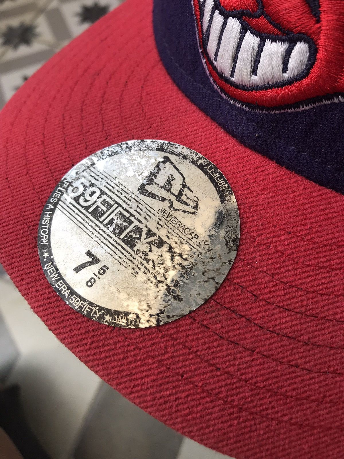 MLB × New Era AUTHENTIC NEW ERA CLEVELAND INDIANS CAP HAT Size ONE SIZE - 6 Thumbnail