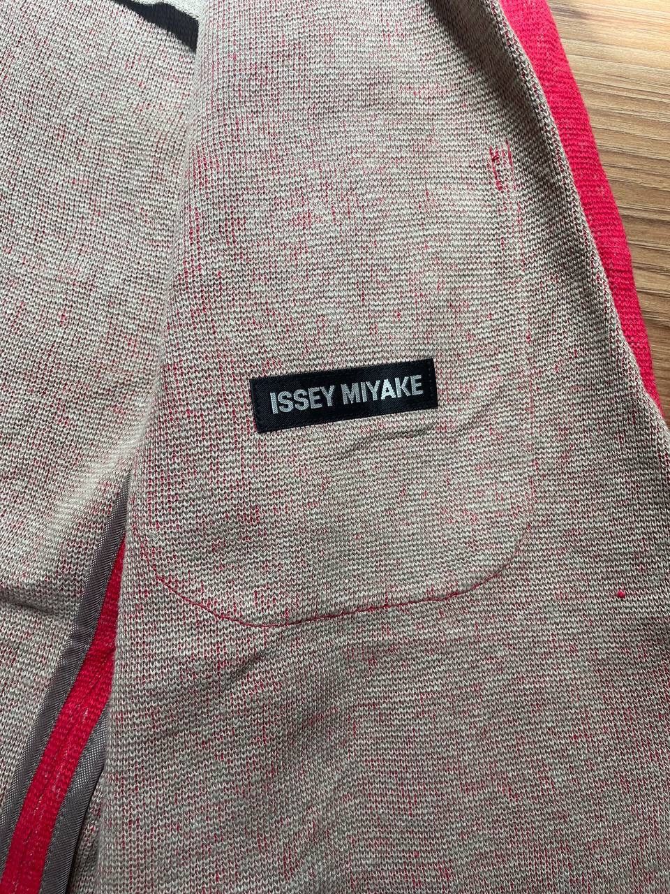 Designer × Issey Miyake × Vintage Vintage Designer Issey Miyake No Collar Linen Cotton Jacket Size US L / EU 52-54 / 3 - 7 Thumbnail