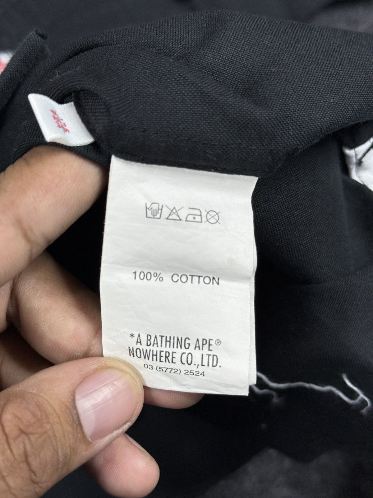 Aape × Bape A Bathing Ape black button up long sleeve shirt Size US M / EU 48-50 / 2 - 7 Thumbnail