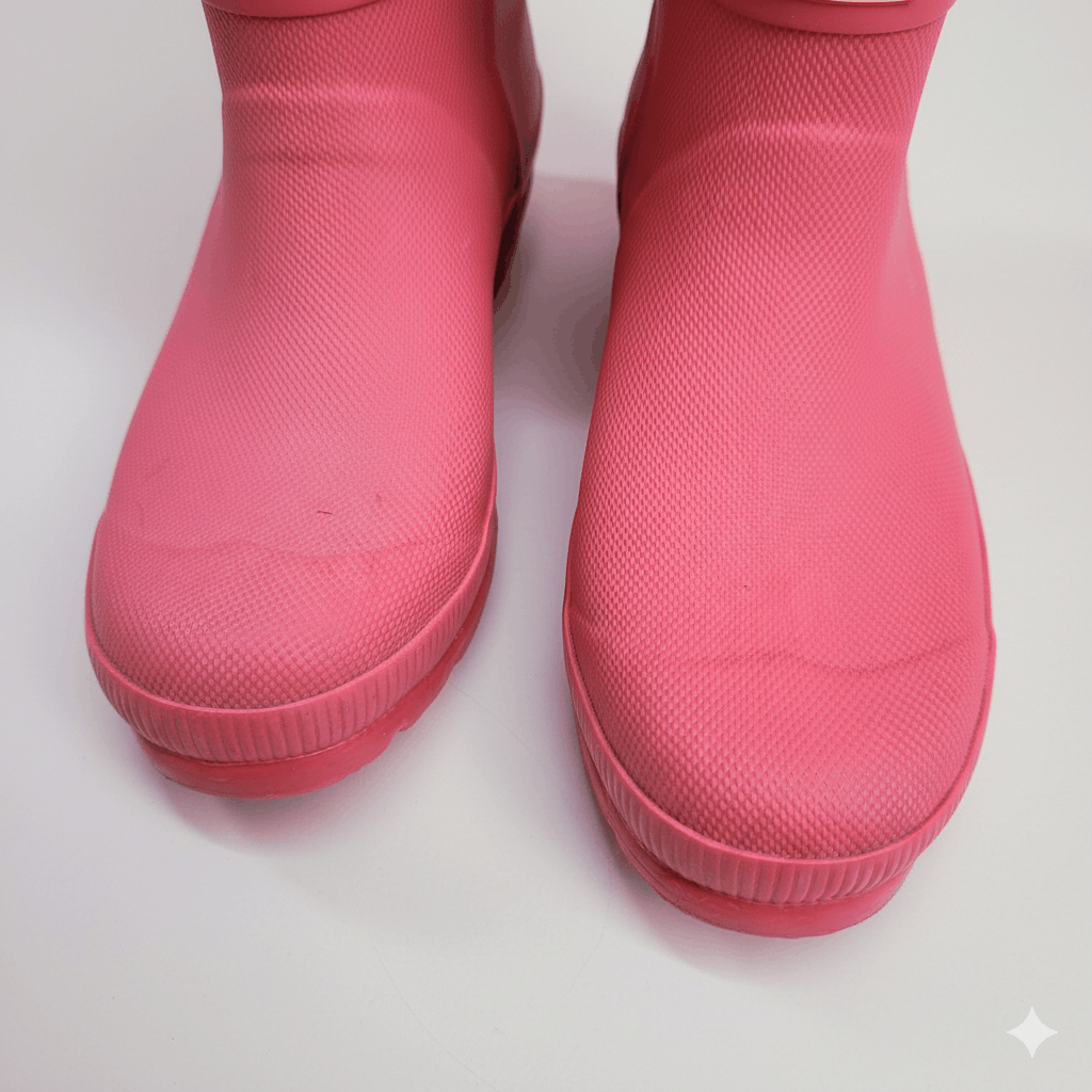 Hunter Hunter EU 36 US 4/5 Boots Pink Rubber Rainboots Winter Water Size US 5.5 / IT 35.5 - 7 Thumbnail