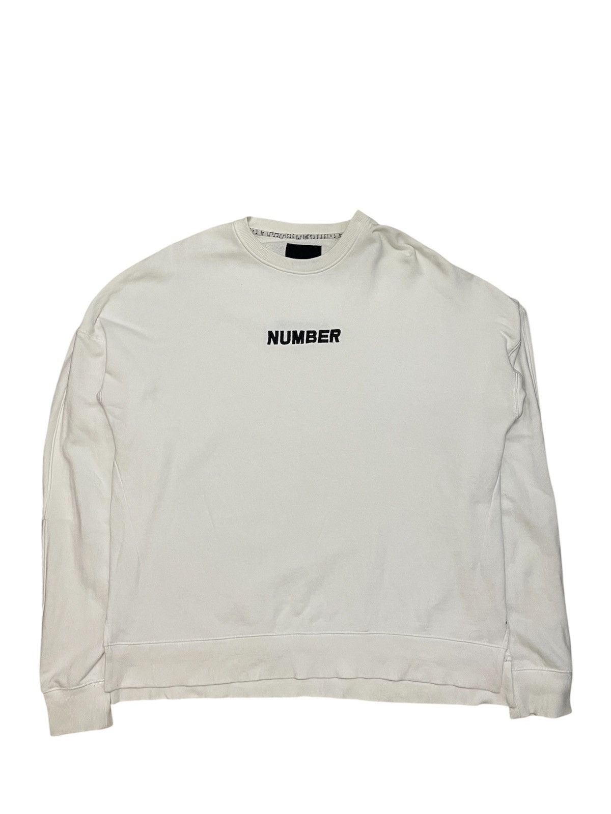 Number (N)ine AW00 'The Redisun' 69 Thermal Sweatshirt | Grailed