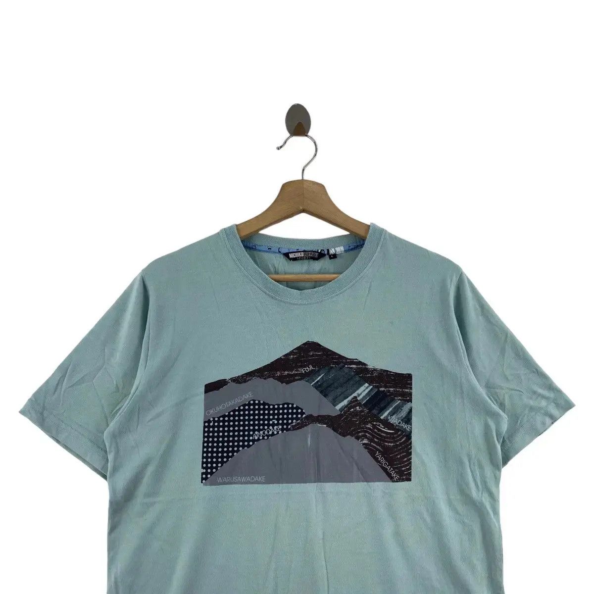 Vintage Vintage MICHIKO LONDON SPORTS Fuji Mountain Tee Shirt Top Size L / US 10 / IT 46 - 2 Thumbnail
