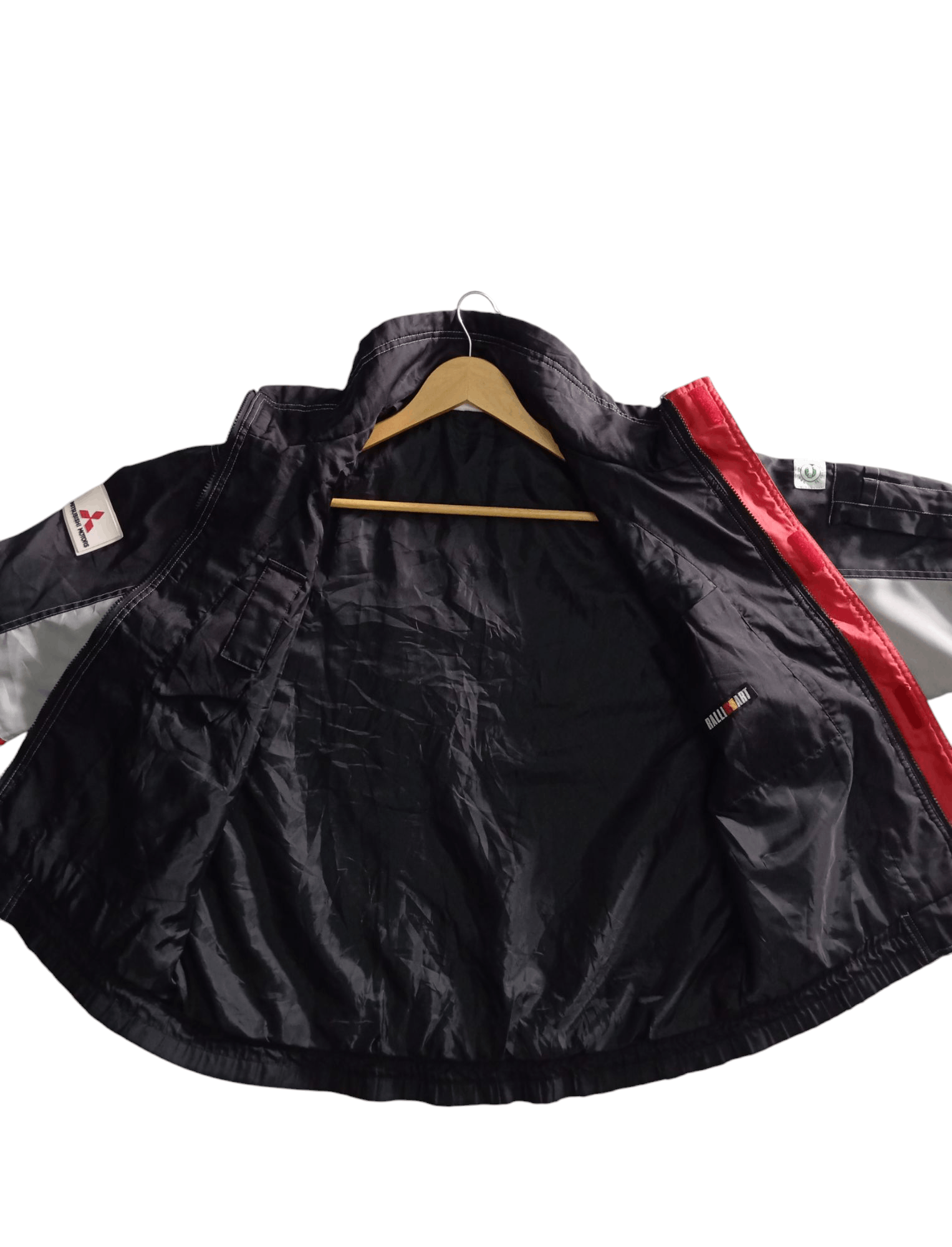 Japanese Brand × Sports Specialties × Vintage Vintage Mitsubishi Ralliart Zipper Jacket Size US L / EU 52-54 / 3 - 3 Thumbnail