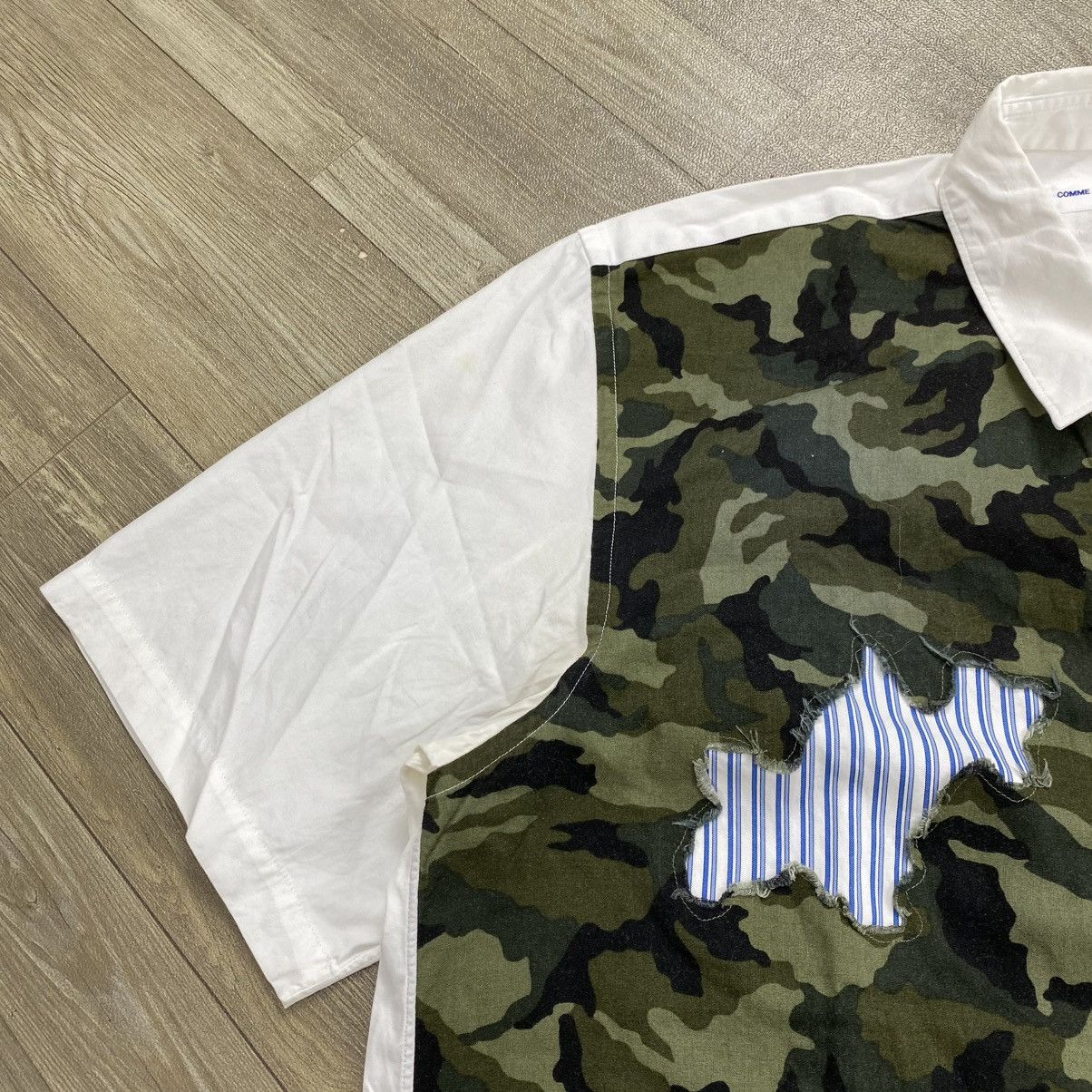 Comme des Garcons 🇯🇵SS16 Comme Des Garcons Tshirt Patchwork CDG Shirt Designer Size US L / EU 52-54 / 3 - 7 Thumbnail