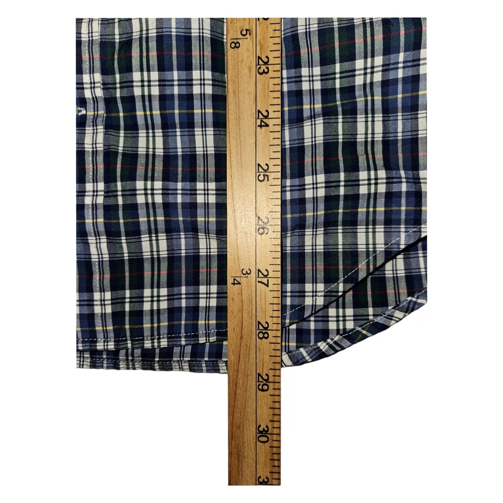 Vineyard Vines VINTAGE Vineyard Vines Tucker Shirt Button-Up Slim Long Sleeve XS Preppy Plaid Blue Mens Size US XS / EU 42 / 0 - 4 Thumbnail