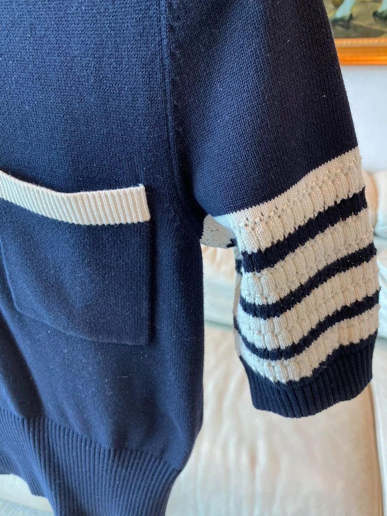 Thom Browne Thom browne Knitted short sleeves 2504-Nextarrow Size S / US 4 / IT 40 - 3 Thumbnail