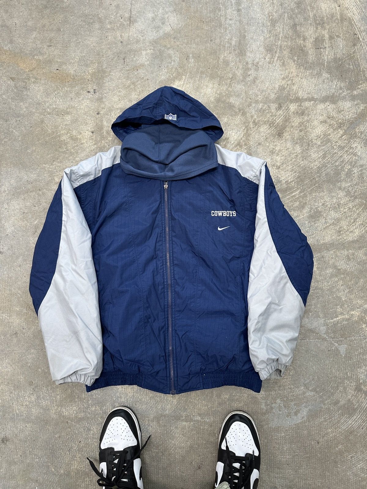 Dallas cowboys nike windbreaker deals