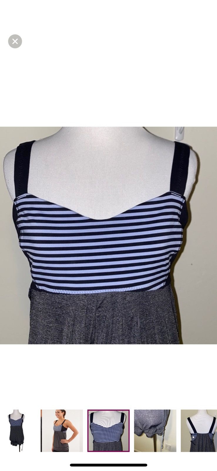 Lululemon Lululemon run back on track tank top size 10 Size L / US 10 / IT 46 - 2 Thumbnail