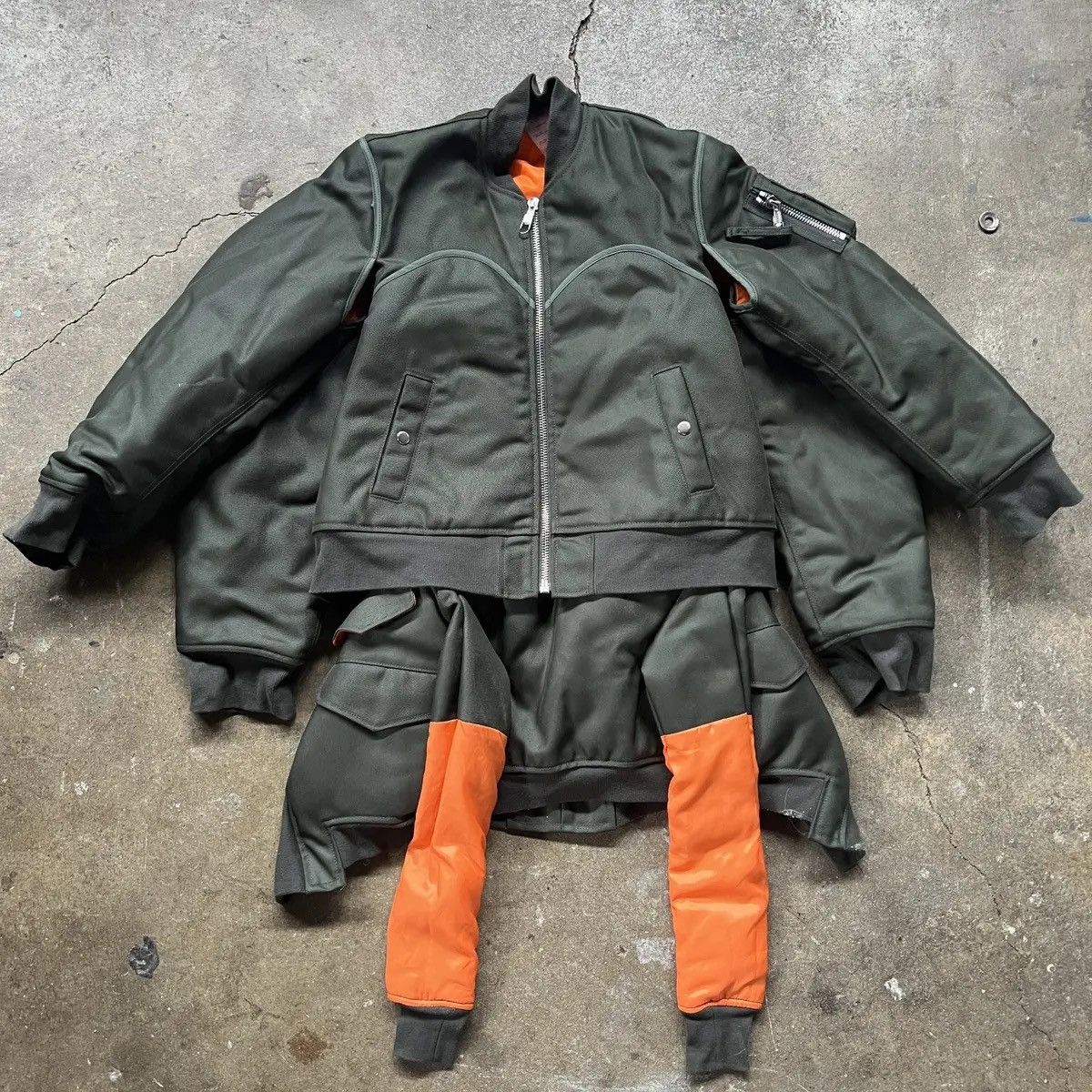 Helmut Lang SS18 Helmut Lang x Shayne Oliver 4 Arm Bomber Size US XS / EU 42 / 0 - 8 Thumbnail