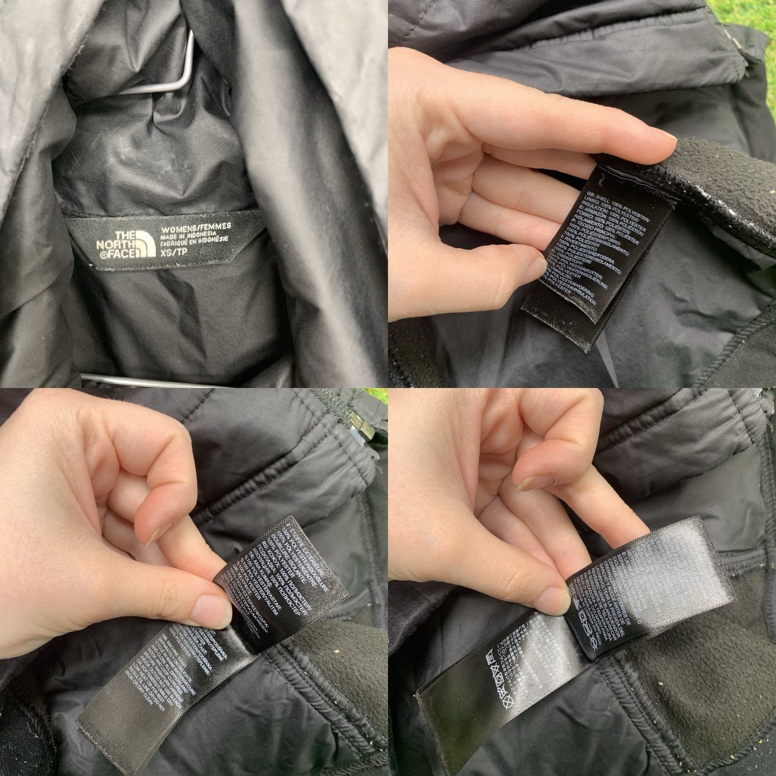 The North Face VINTAGE The North Face Puffer Vest Womens XS Quilted Sleeveless Hooded Jacket Black Hike Size XS / US 0-2 / IT 36-38 - 8 Thumbnail