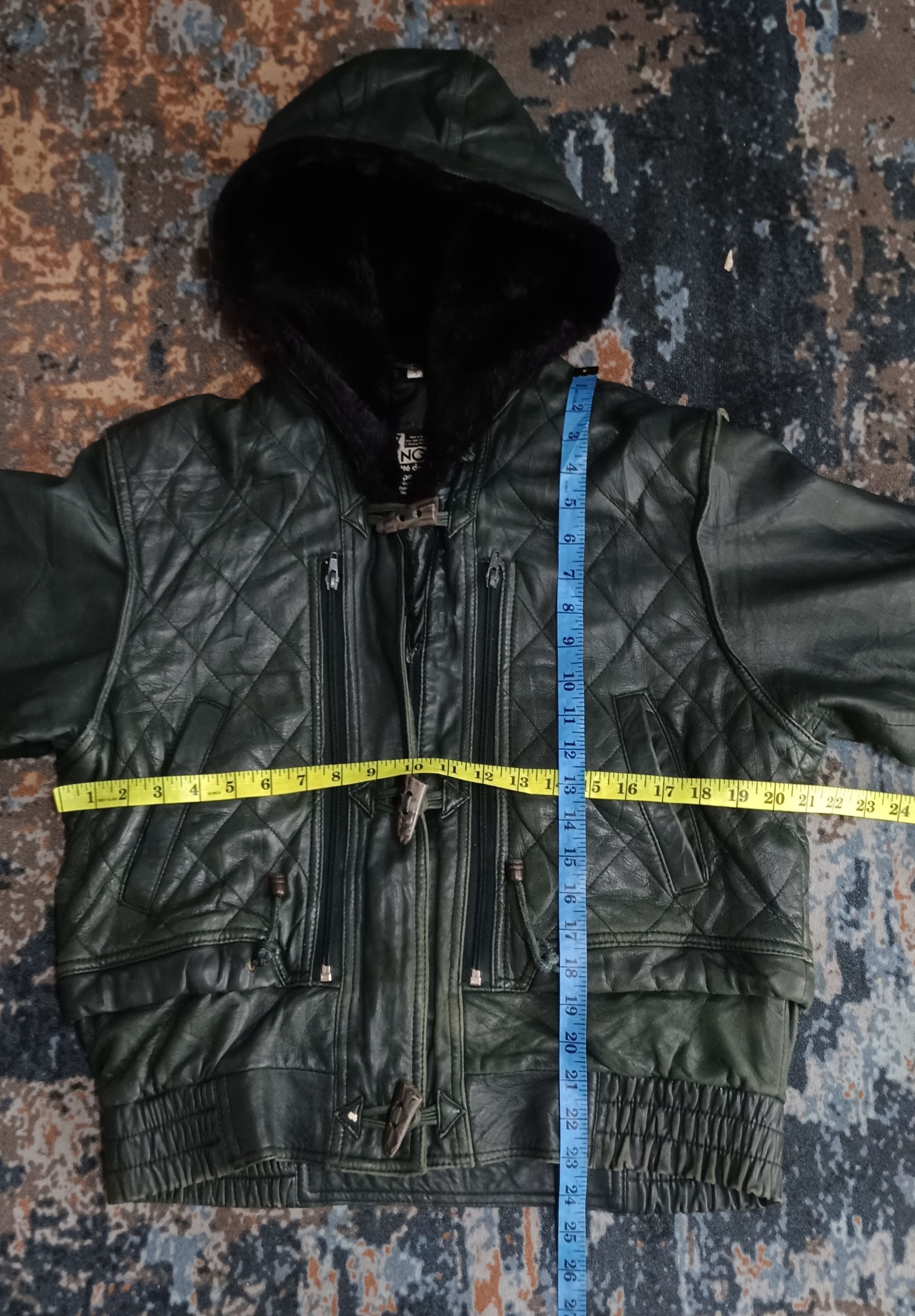 Japanese Brand Vintage🔥 City Gang Kaye Webb Leather Jacket Size US L / EU 52-54 / 3 - 21 Thumbnail